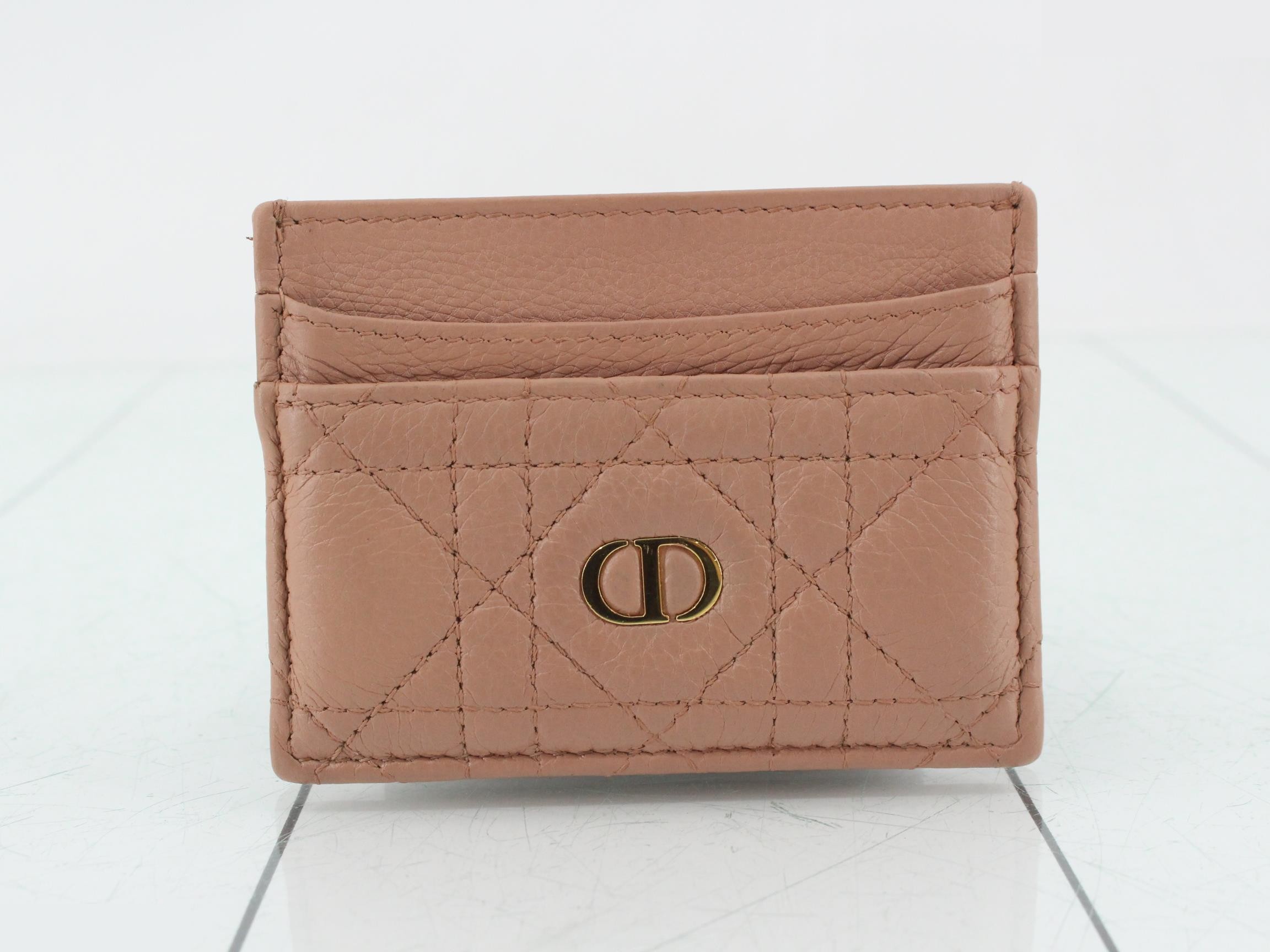 Cannage Lamb Card Case