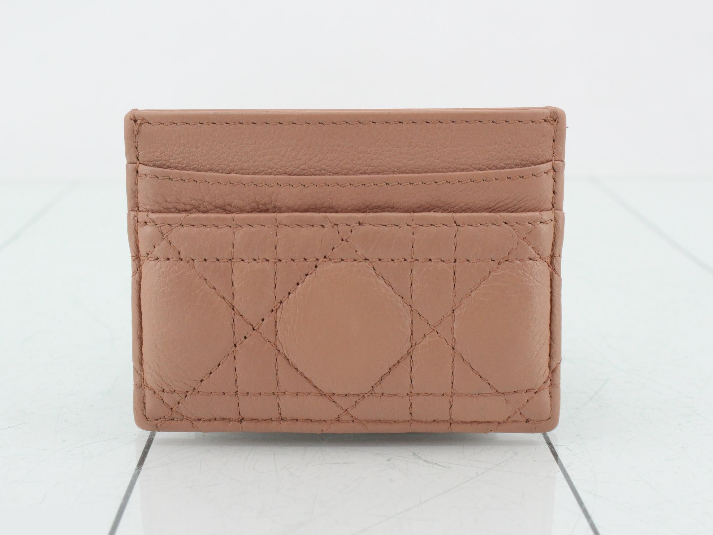 Cannage Lamb Card Case — view 2