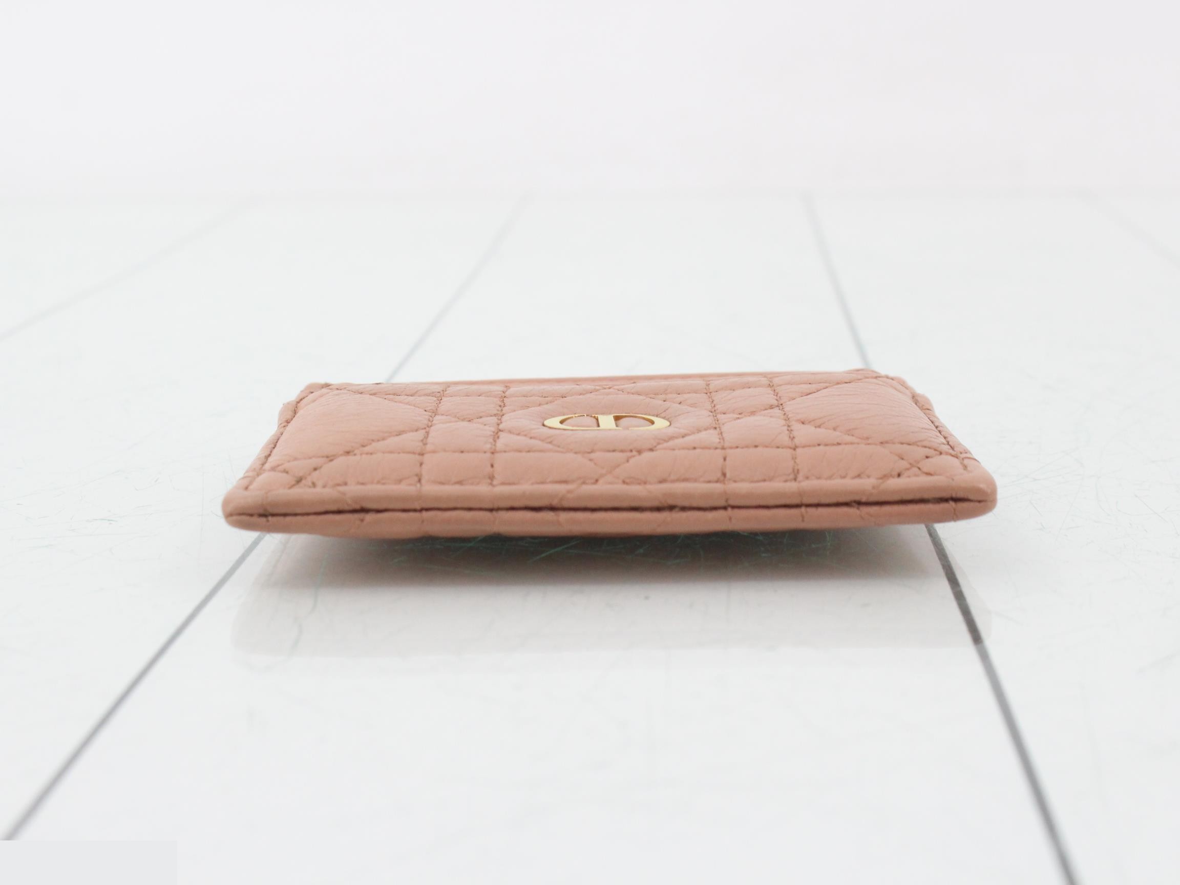 Cannage Lamb Card Case — view 3