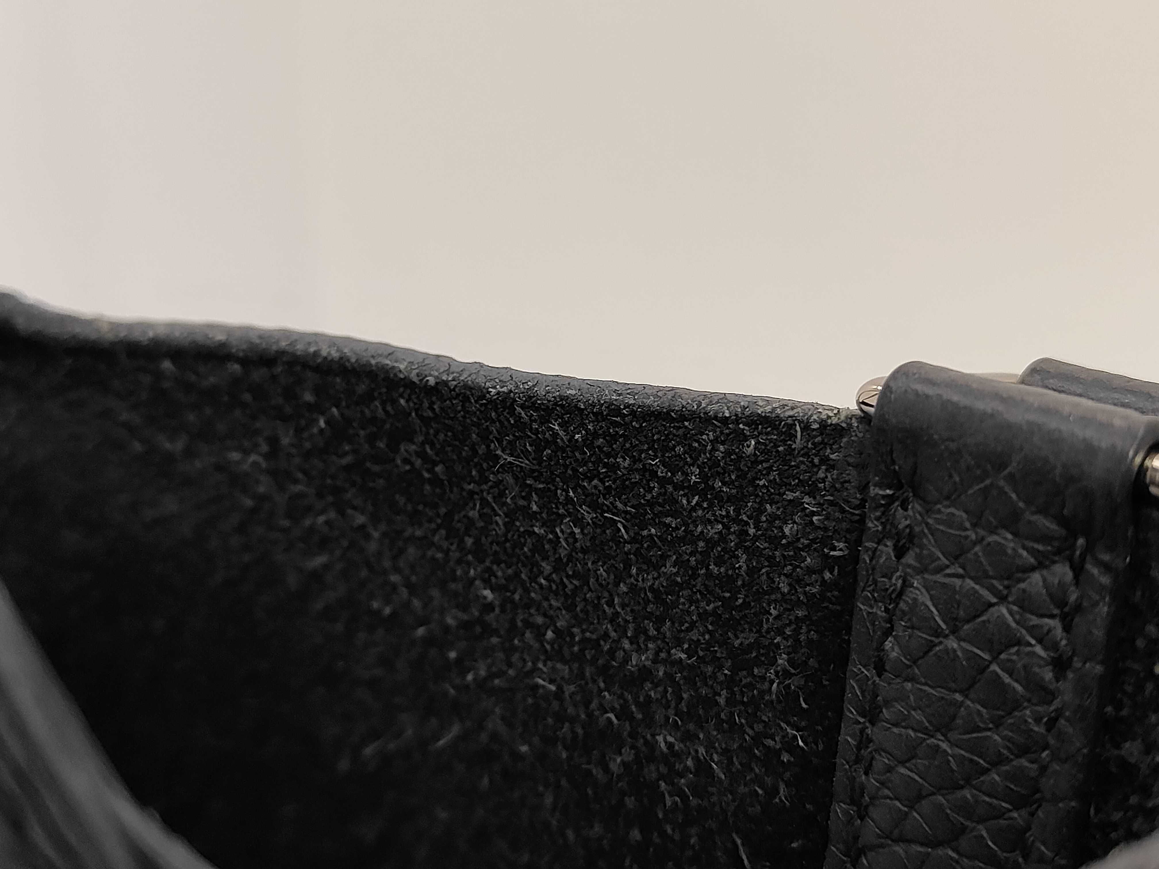 Picotin Lock MM Taurillon Clemence Blue Indigo A Stamp Handbag — view 4
