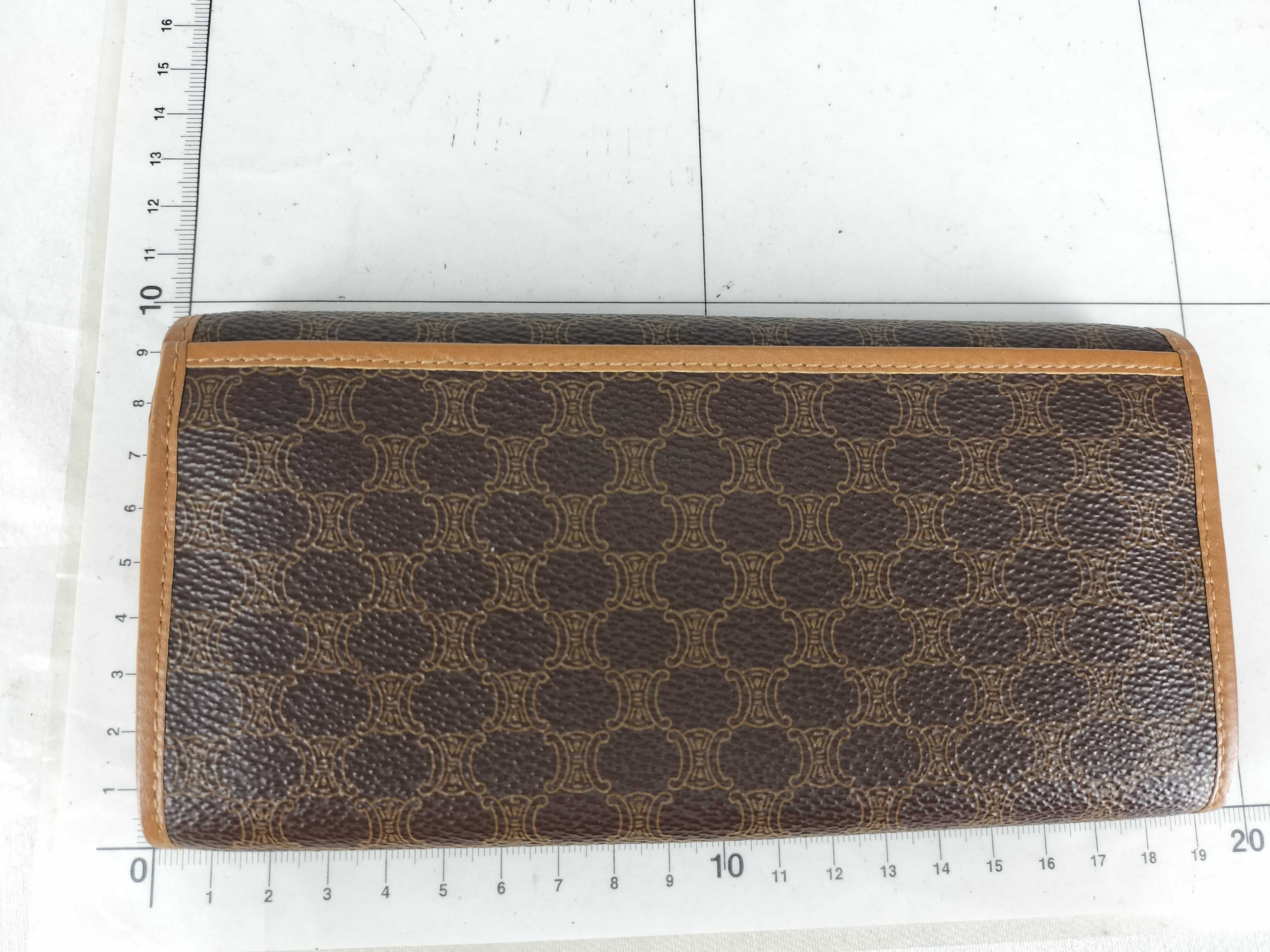 Macadam pattern long wallet — view 2