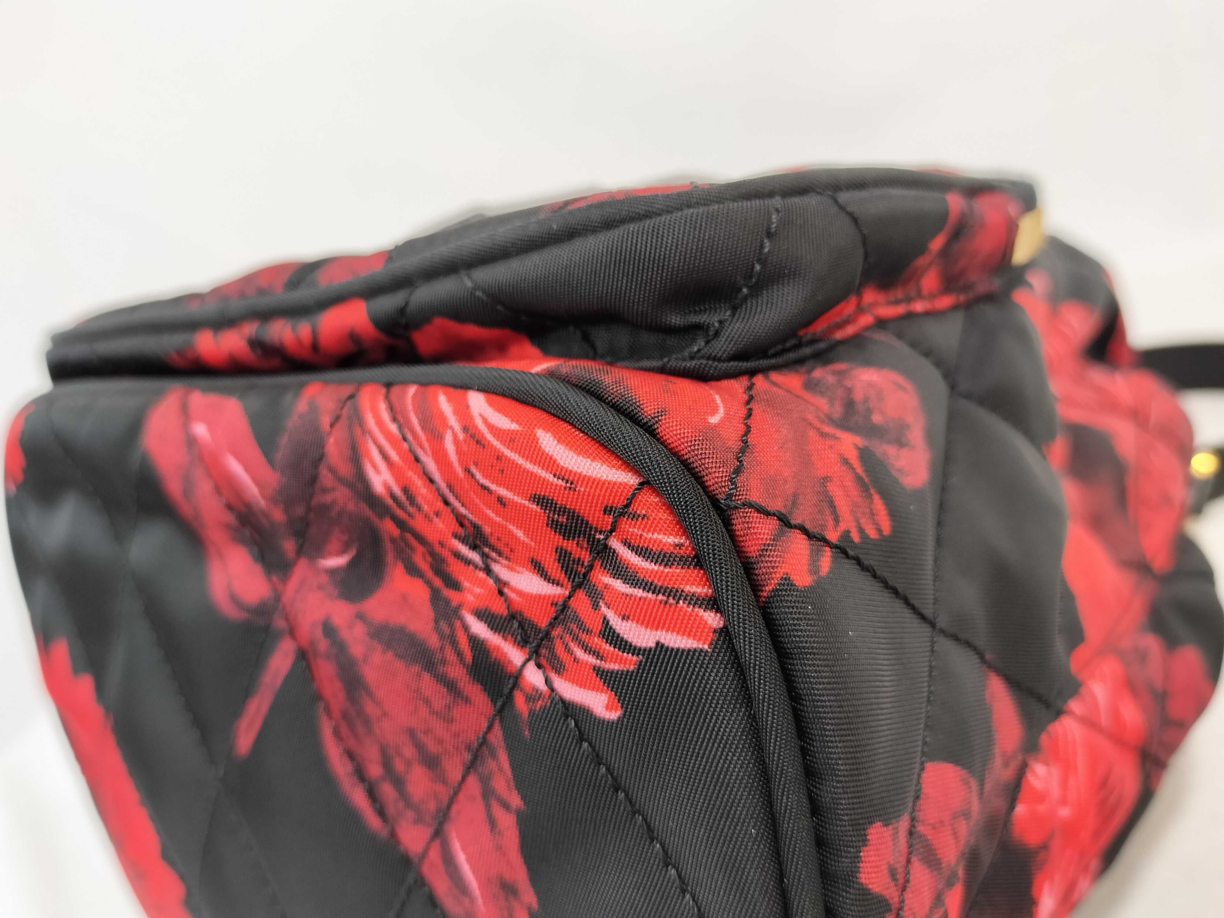 Flower Print Drawstring Bag Handbag — view 6
