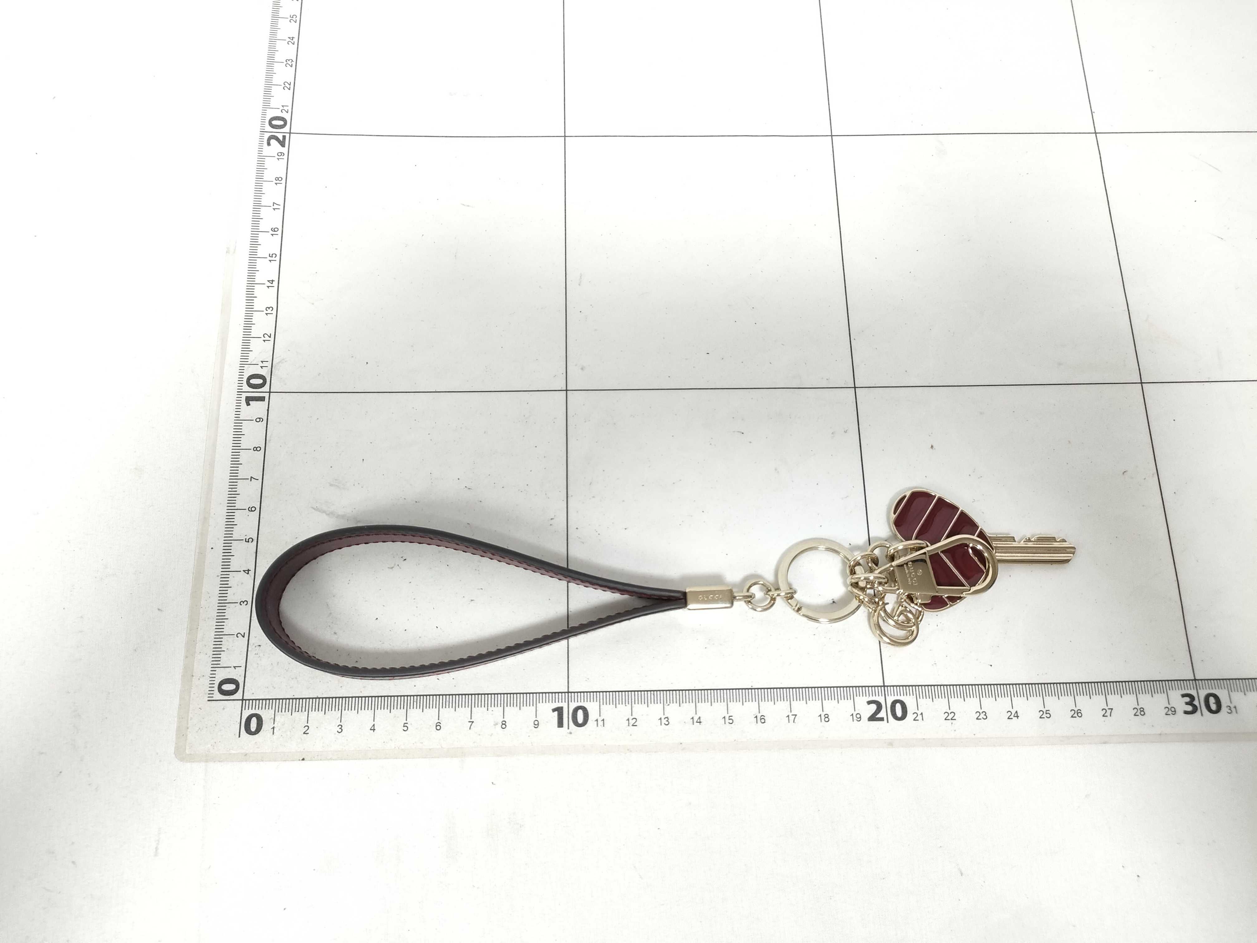Heart-shaped Key Charm Key Case — view 9