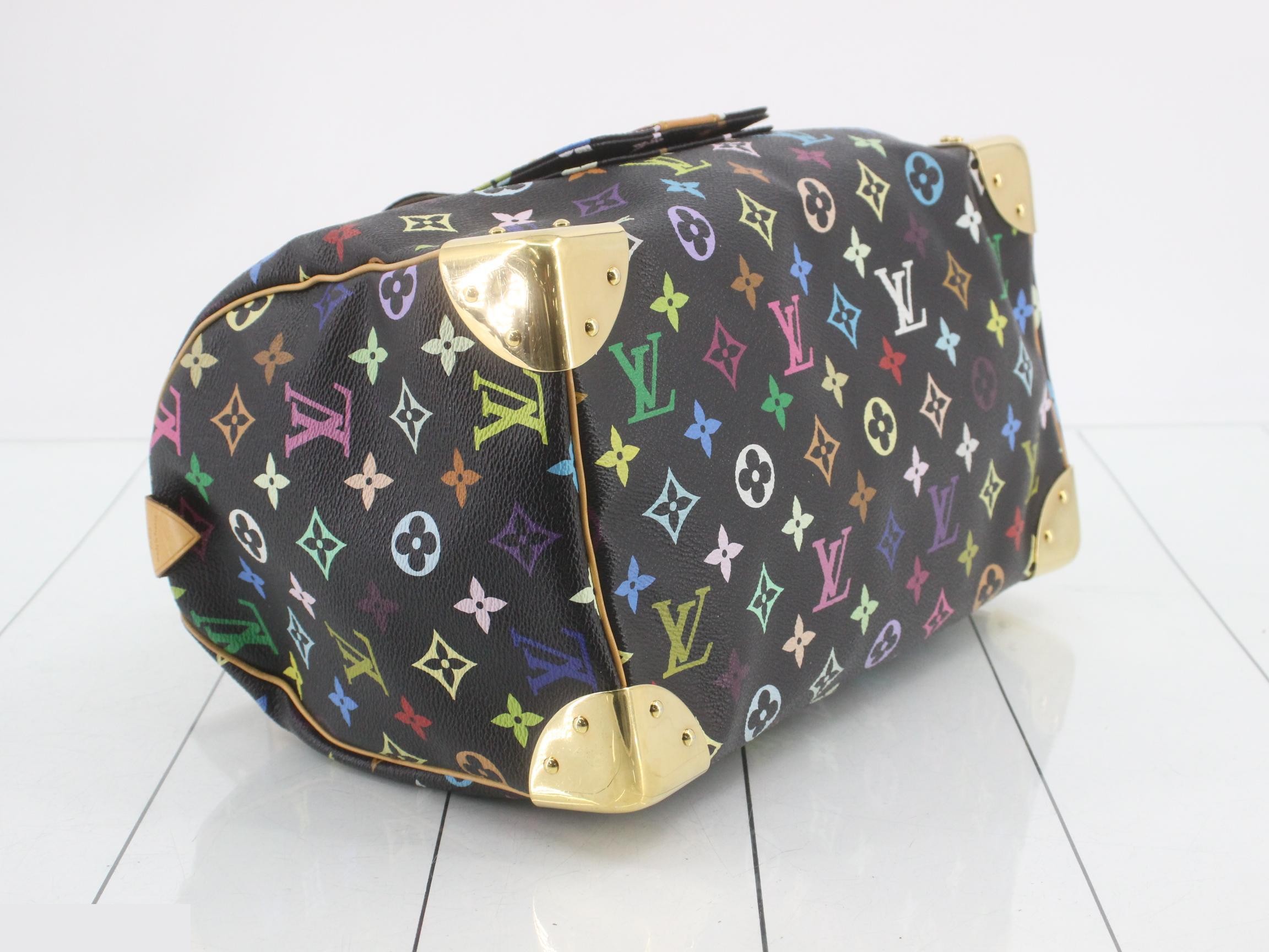 Monogram Multicolor Speedy 30 Noir Handbag — view 5
