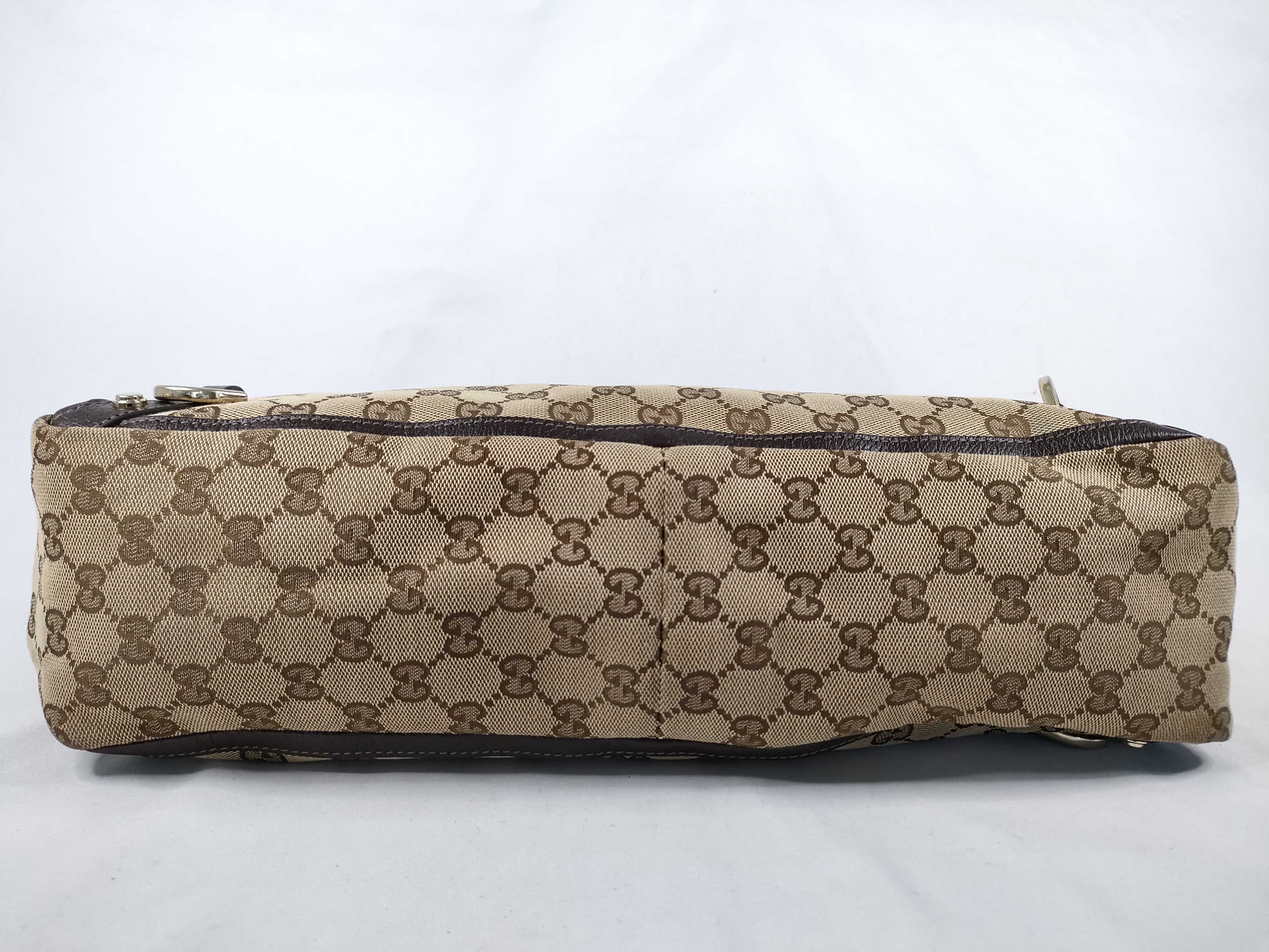 GG Canvas Gucci Abbey Handbag 141472 Handbag — view 7