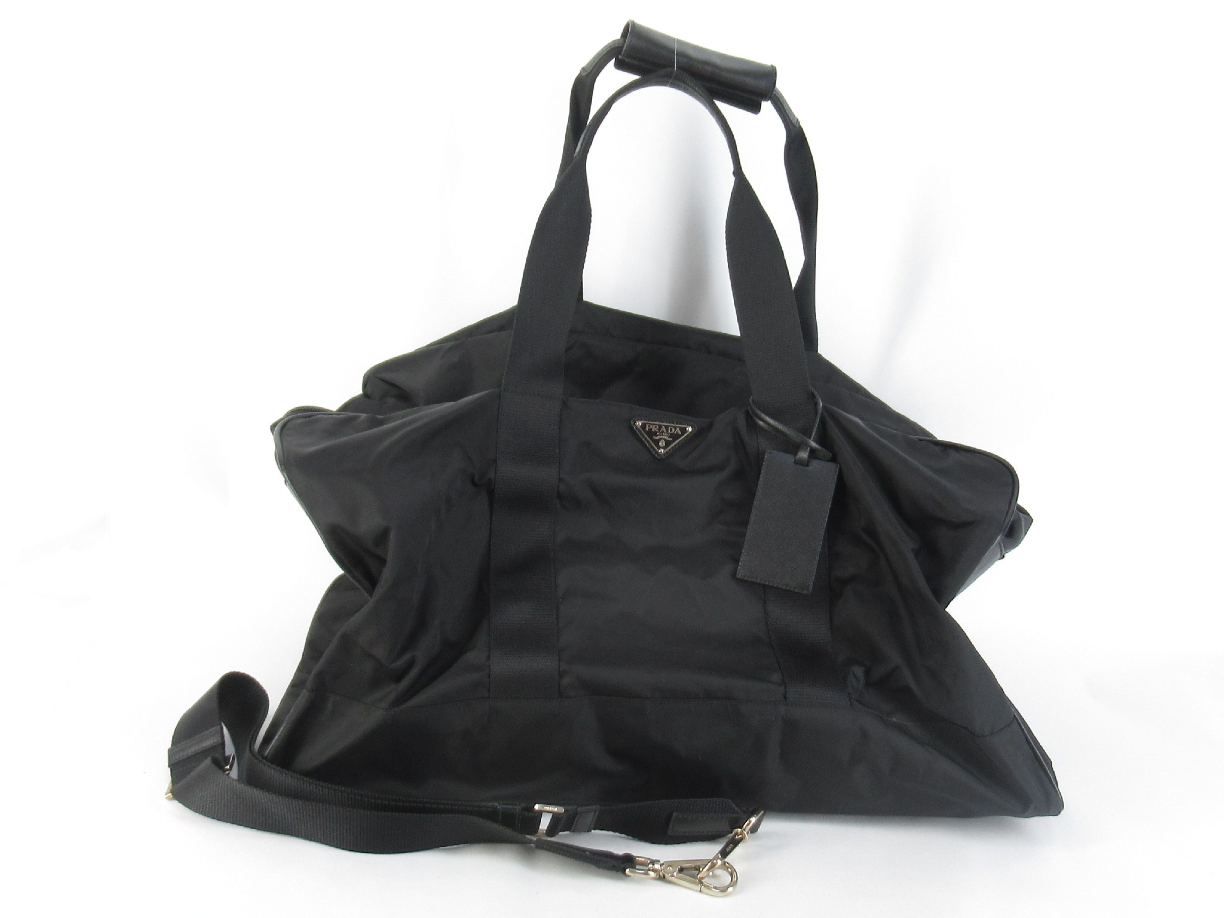 Nylon Boston Bag