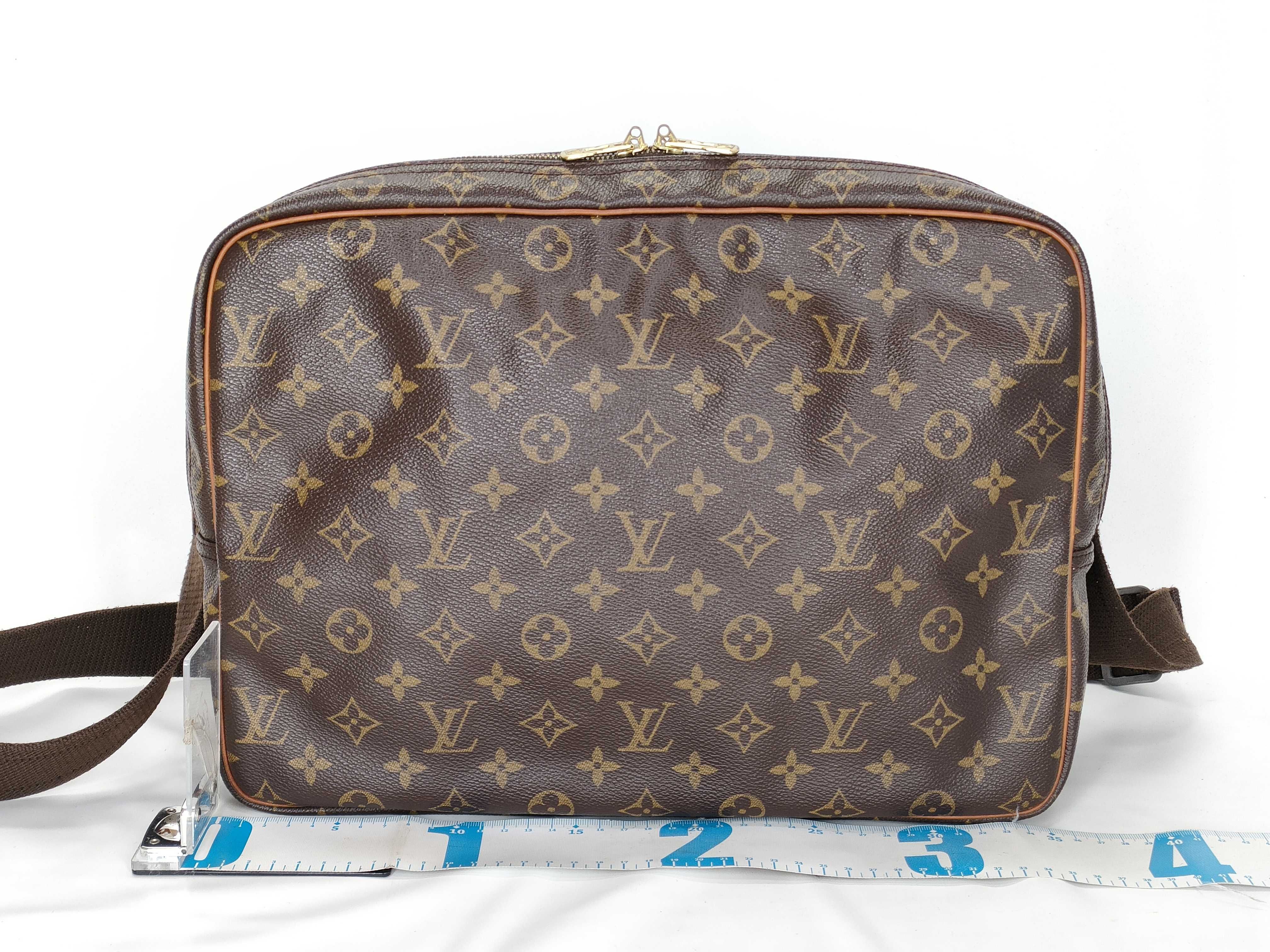 Monogram Louis Vuitton Reporter GM Shoulder Bag — view 2