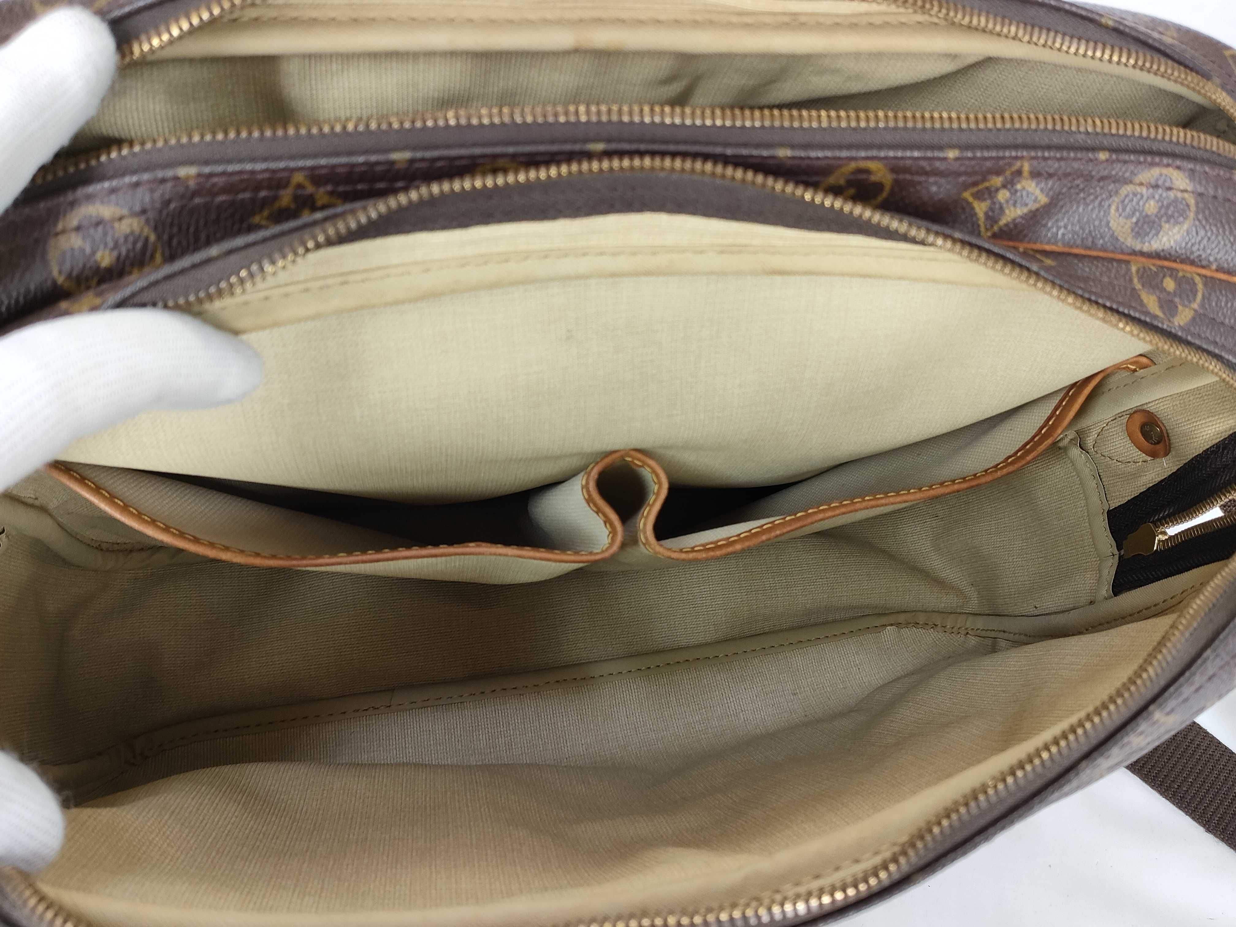 Monogram Louis Vuitton Reporter GM Shoulder Bag — view 10