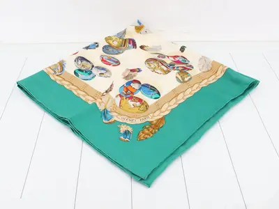 Carre 90 Silk Scarf with Tag