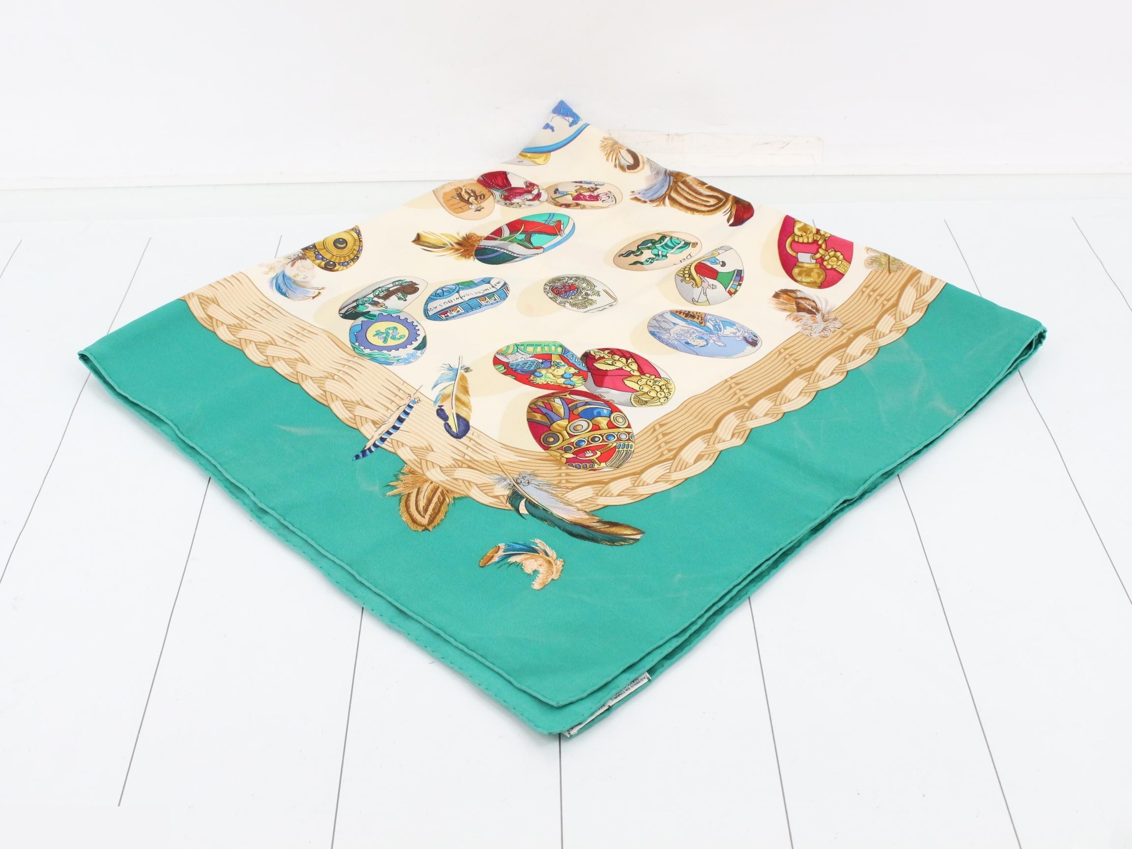 Carre 90 Silk Scarf with Tag — view 2