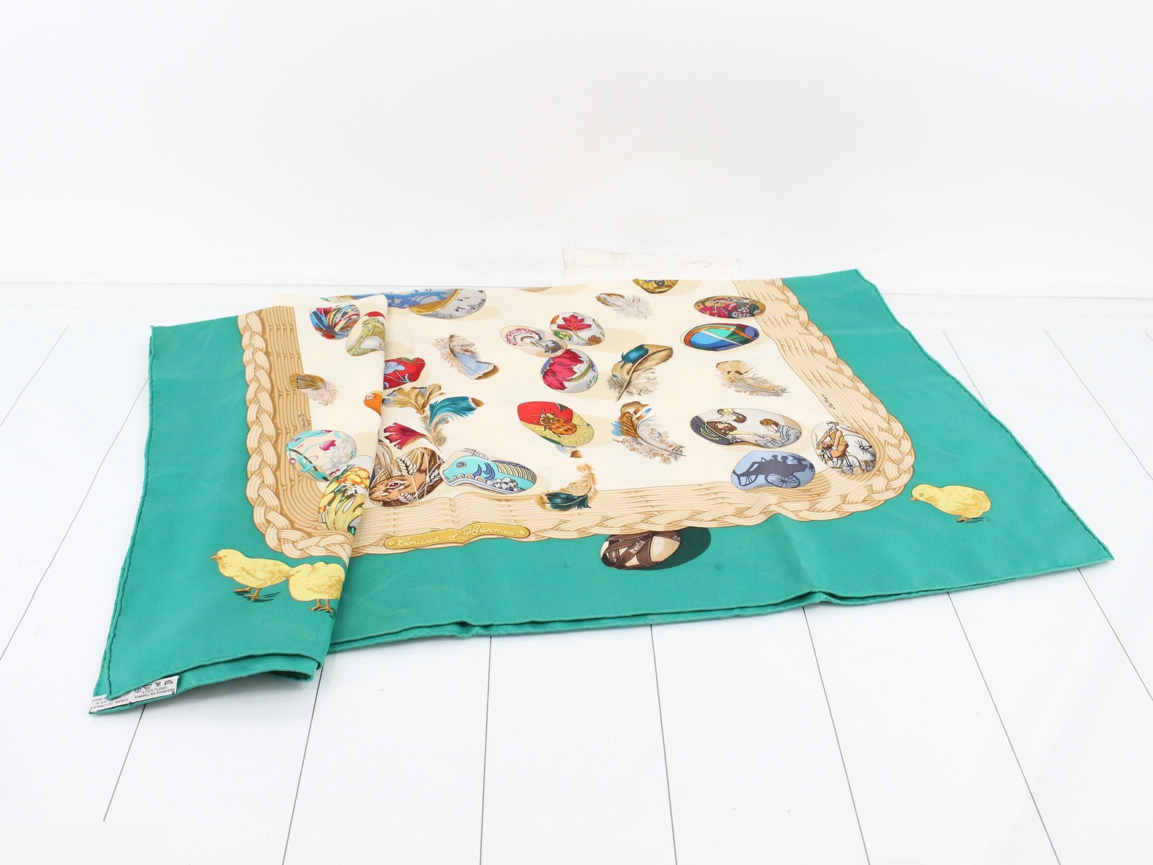 Carre 90 Silk Scarf with Tag — view 3