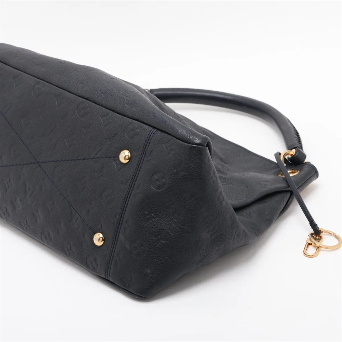 Monogram Empreinte Artsy MM M93448 CA4160 Navy, clochette strap cracked. — view 3