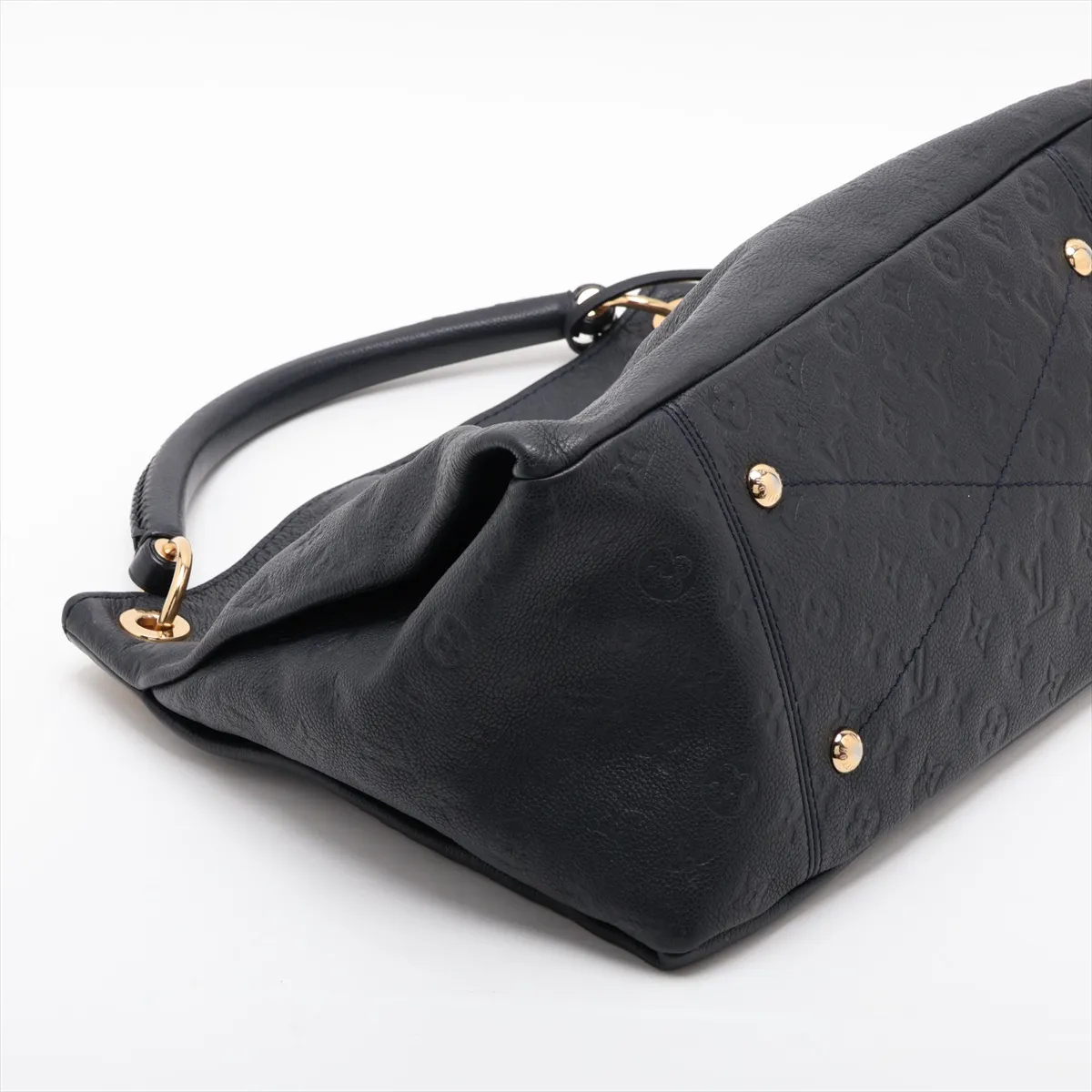 Monogram Empreinte Artsy MM M93448 CA4160 Navy, clochette strap cracked. — view 4