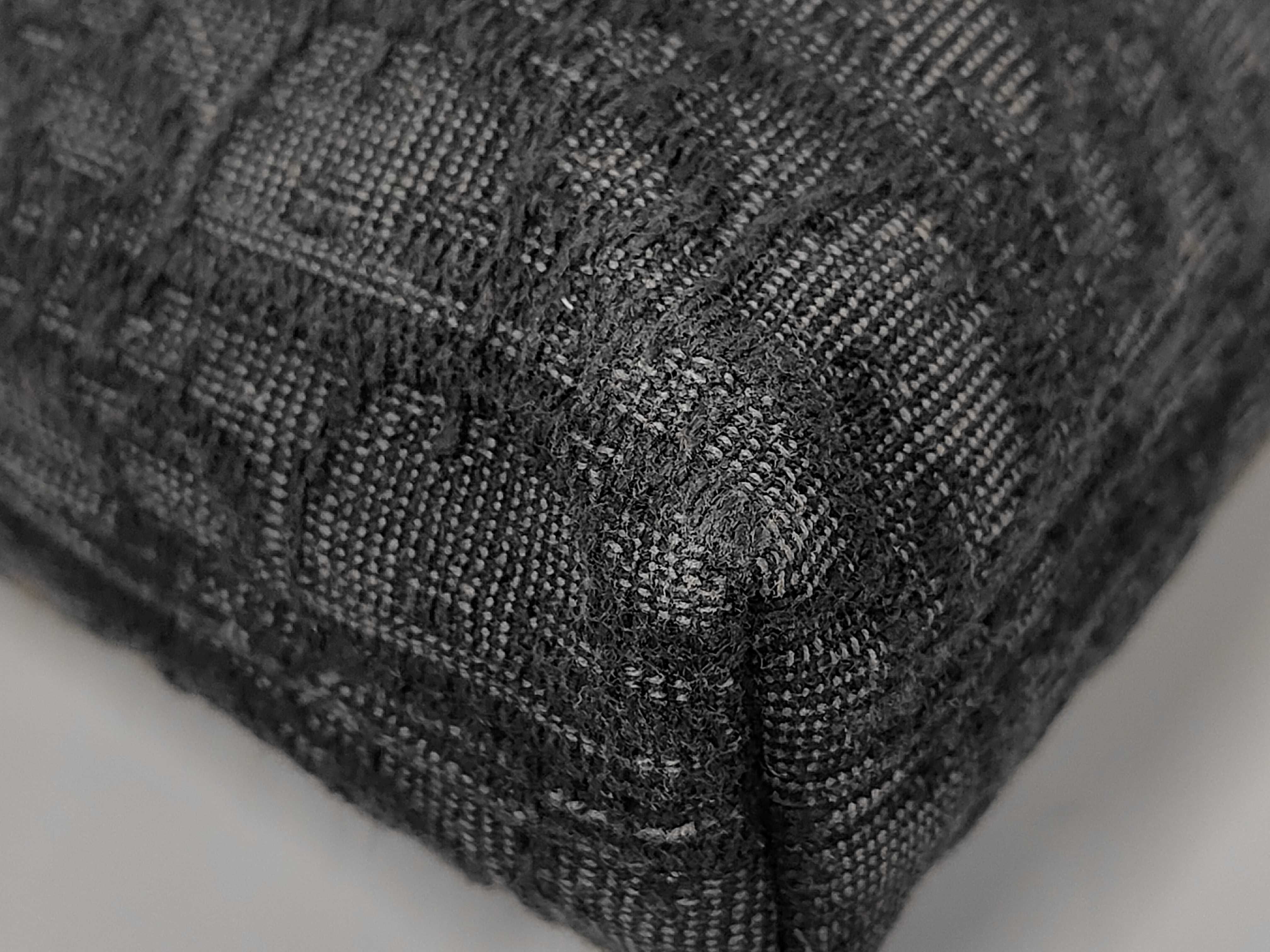 Oblique Canvas Clutch Black Clutch Bag — view 6