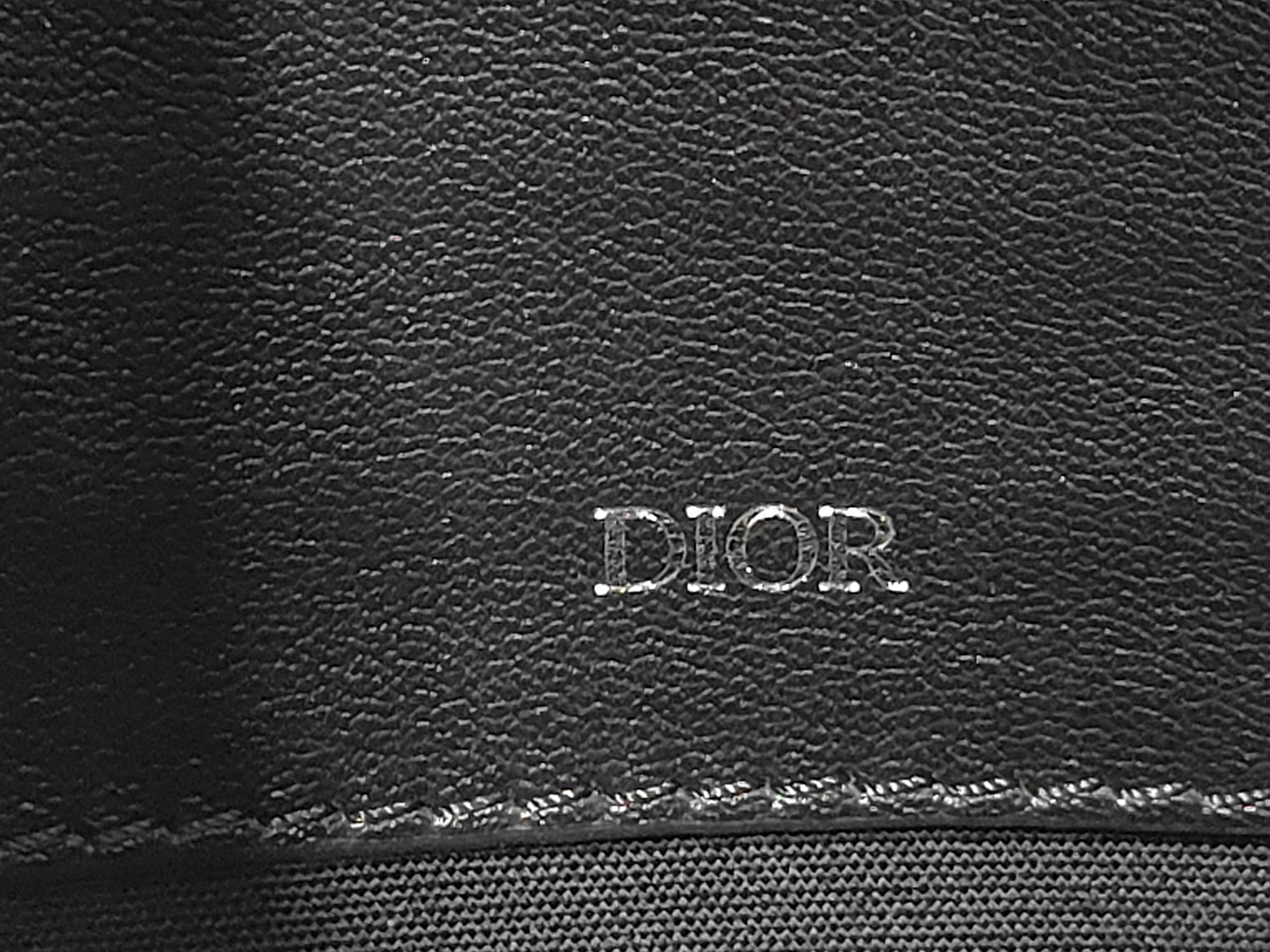 Oblique Canvas Clutch Black Clutch Bag — view 9