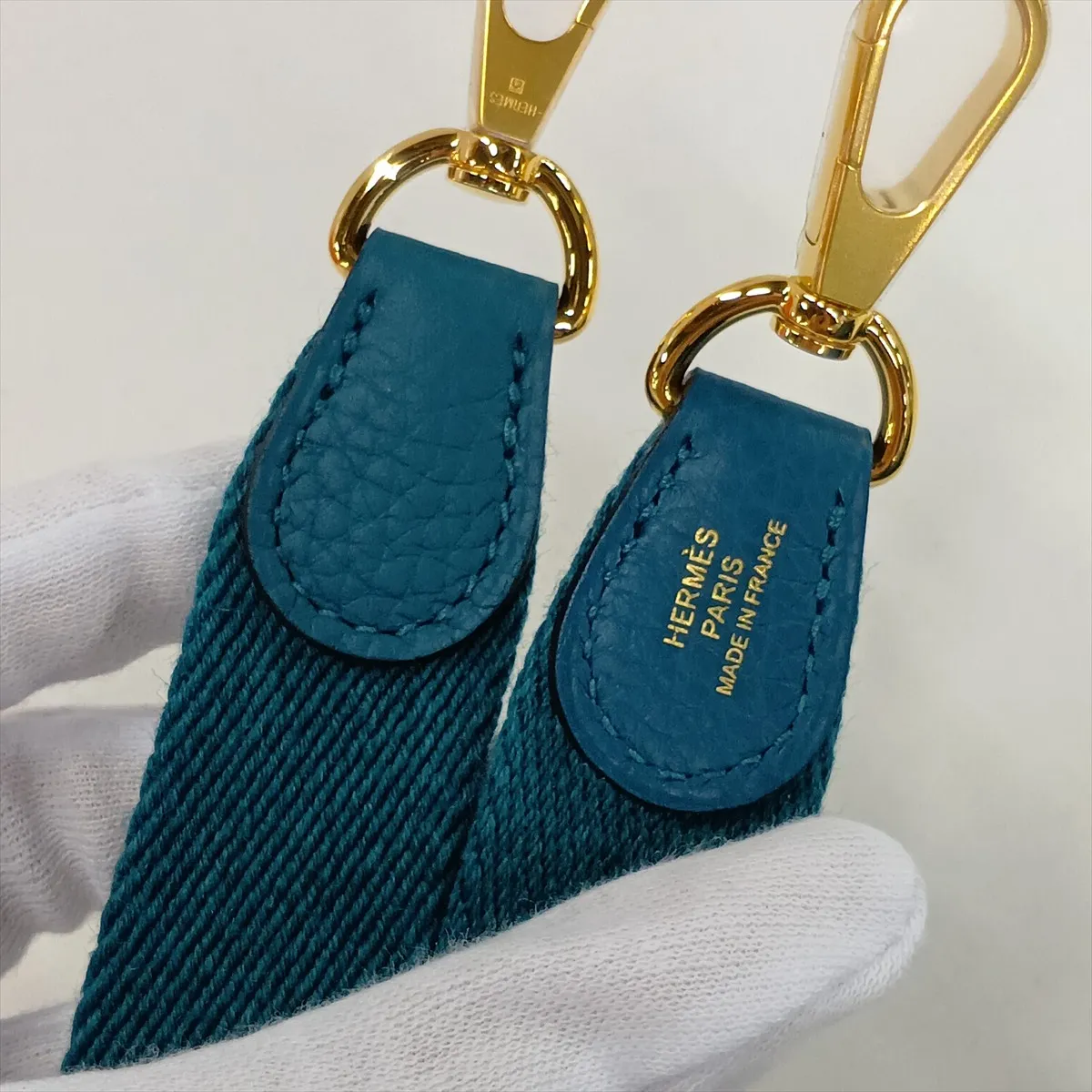 Evelyne 16 TPM Amazon Taurillon Clemence Vert Bosphore Gold Hardware Year: 2020 — view 9