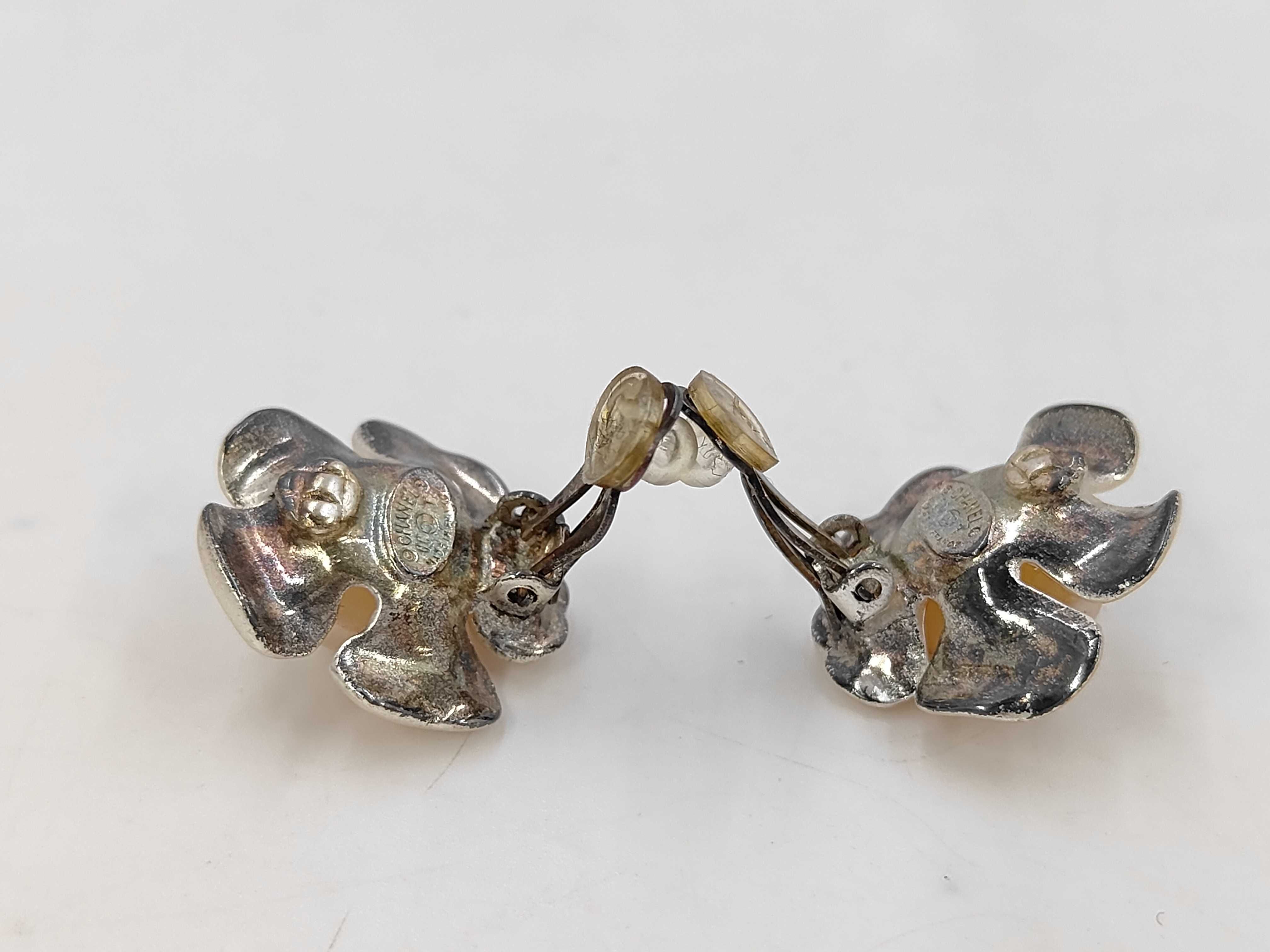 Camellia Motif Earrings 00T — view 4