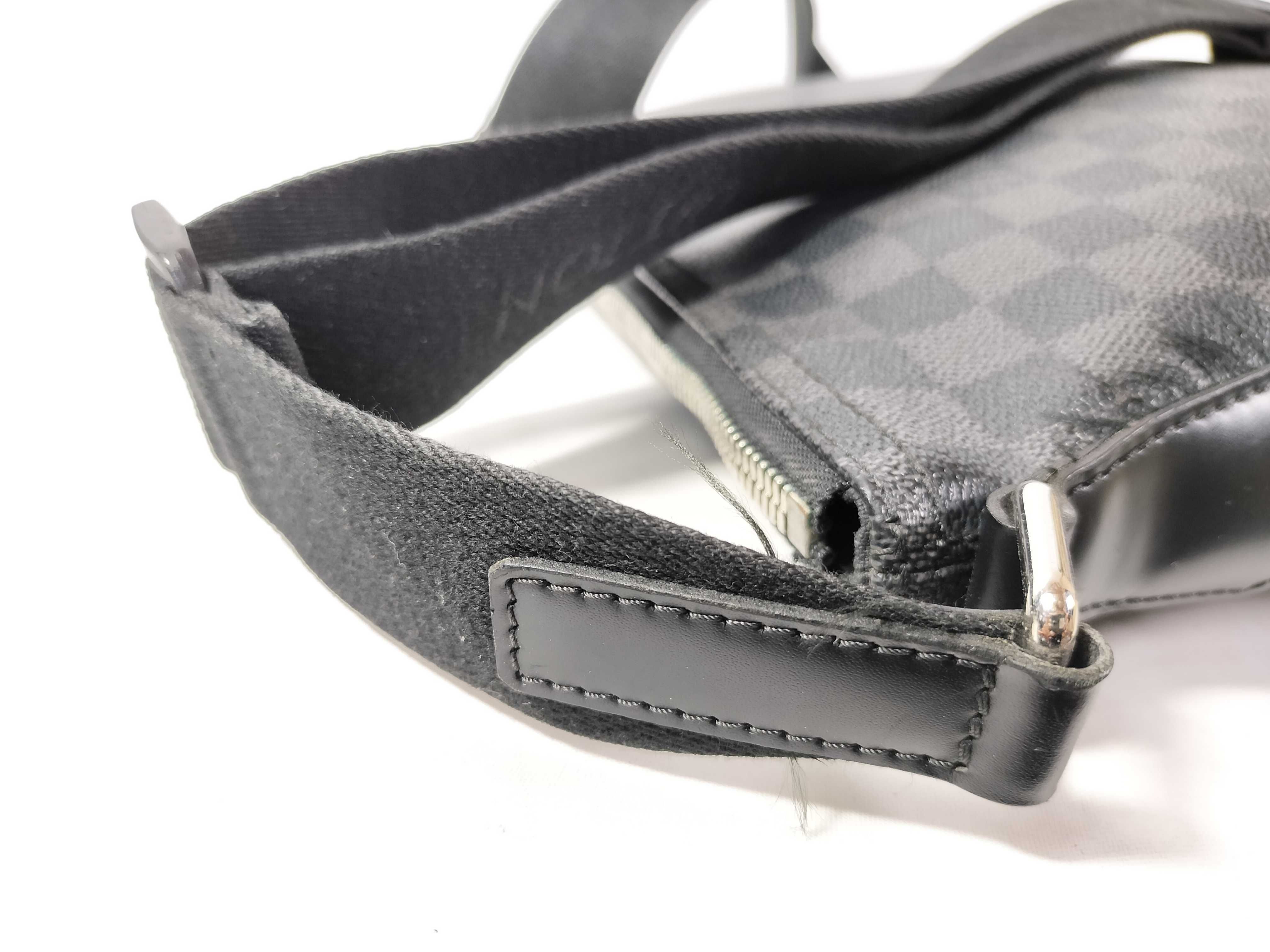 Monogram Graffiti Damier Graphite Mick PM N41211 SR4123 Black Shoulder Bag — view 4