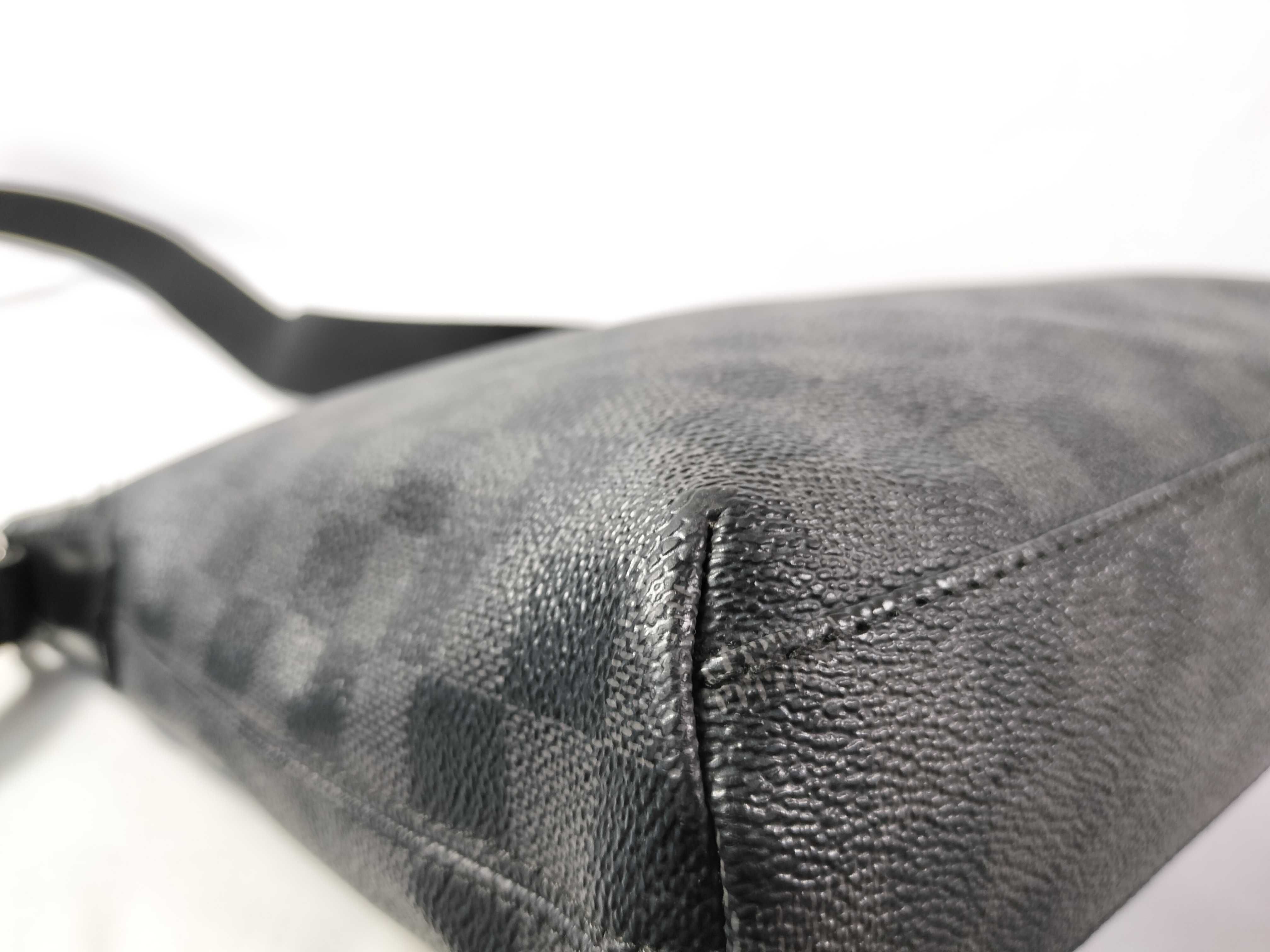 Monogram Graffiti Damier Graphite Mick PM N41211 SR4123 Black Shoulder Bag — view 5