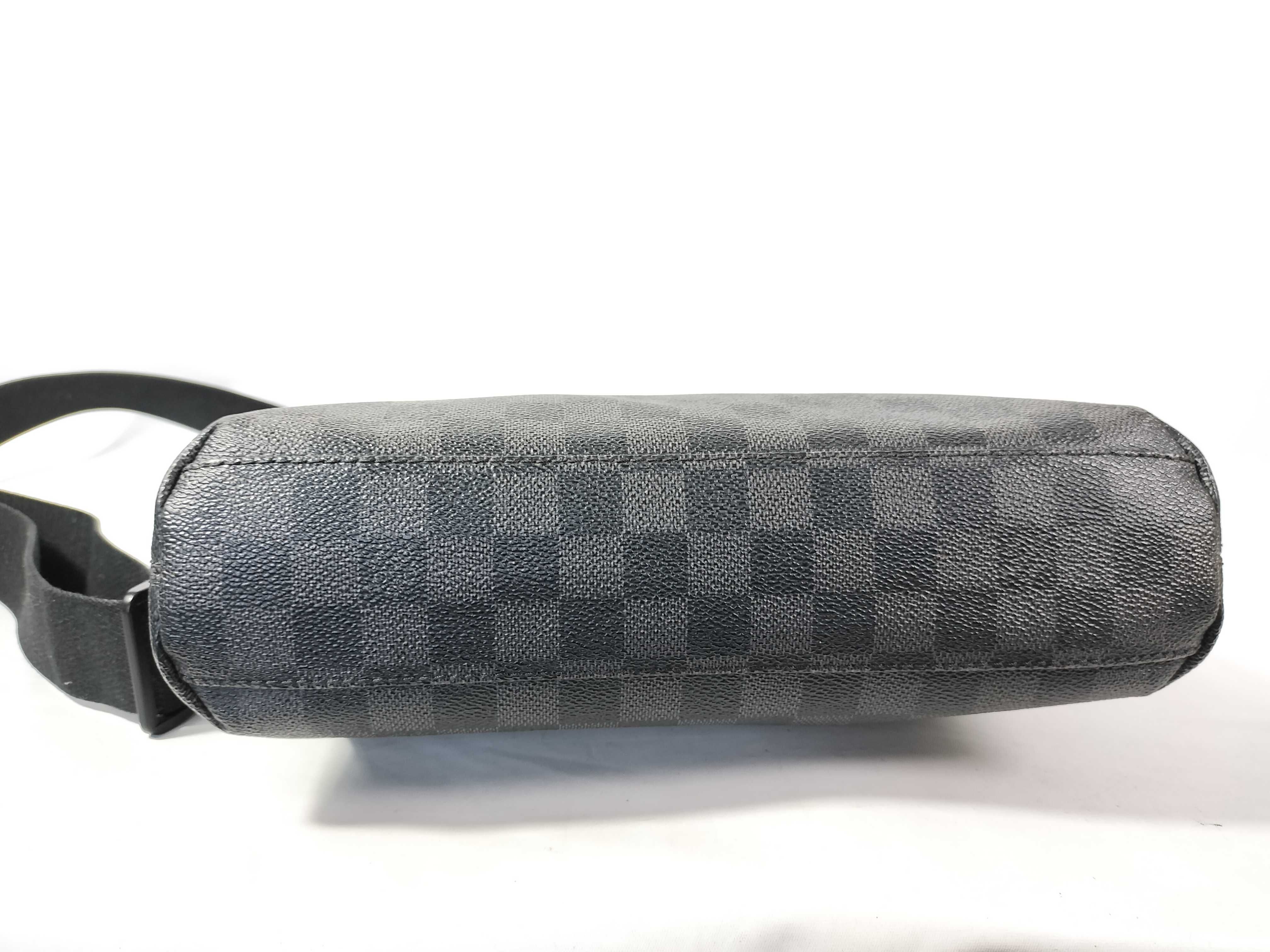Monogram Graffiti Damier Graphite Mick PM N41211 SR4123 Black Shoulder Bag — view 6