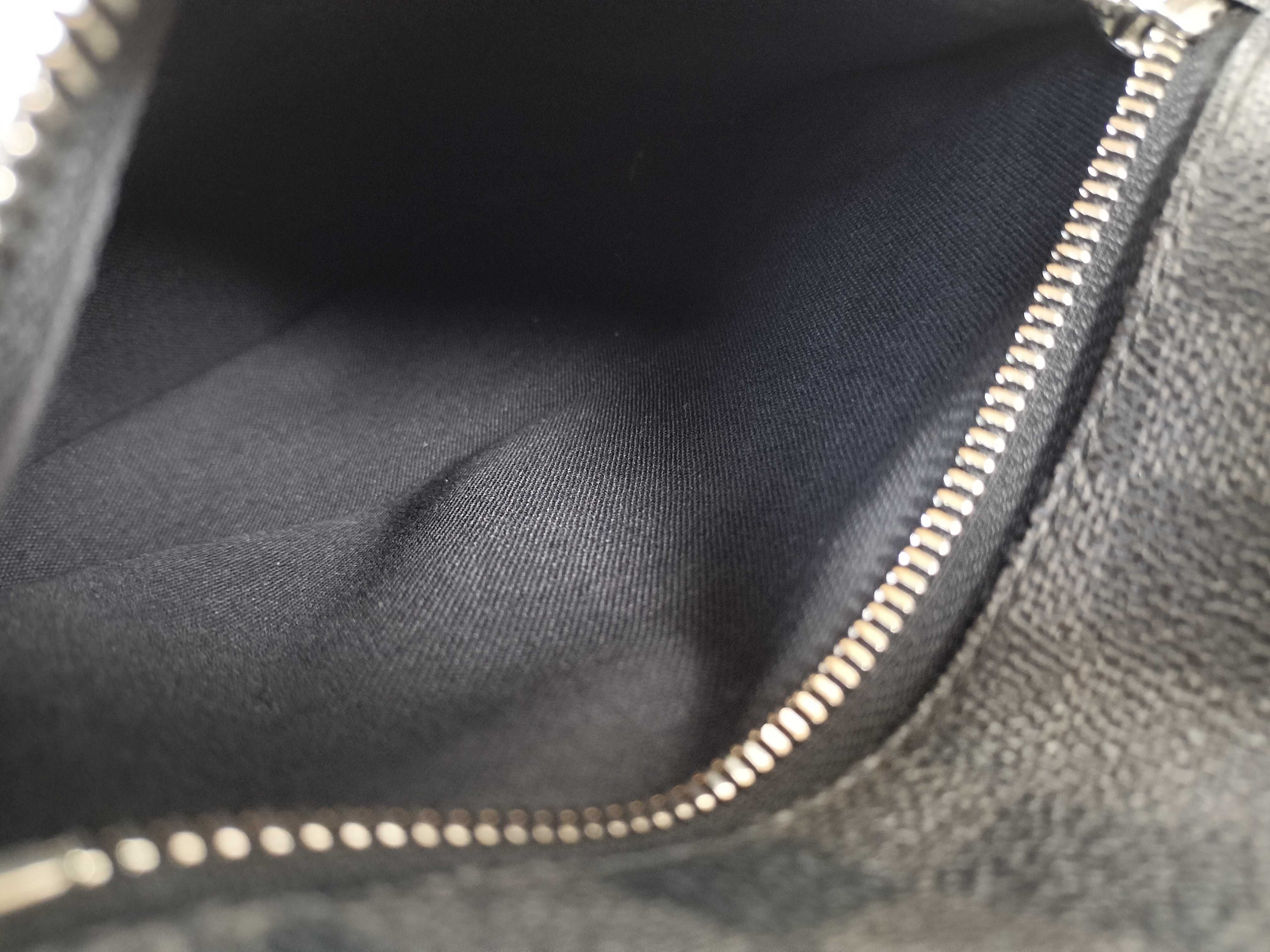 Monogram Graffiti Damier Graphite Mick PM N41211 SR4123 Black Shoulder Bag — view 10