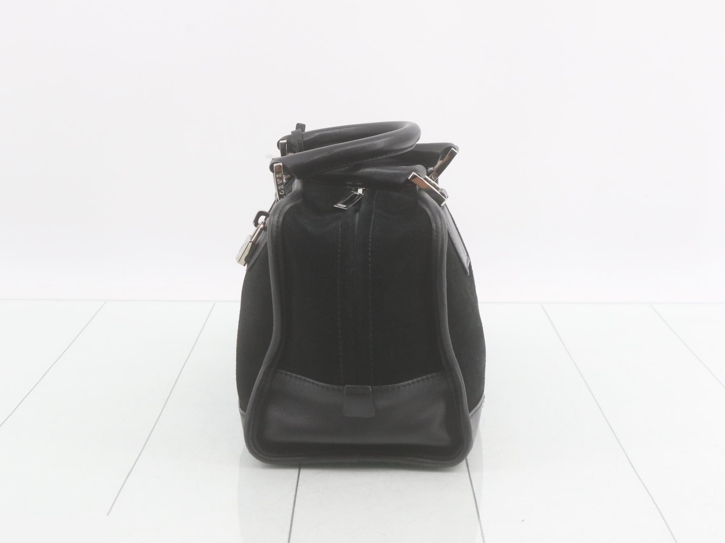 Amazona 28 Suede Black Large Logo — view 3