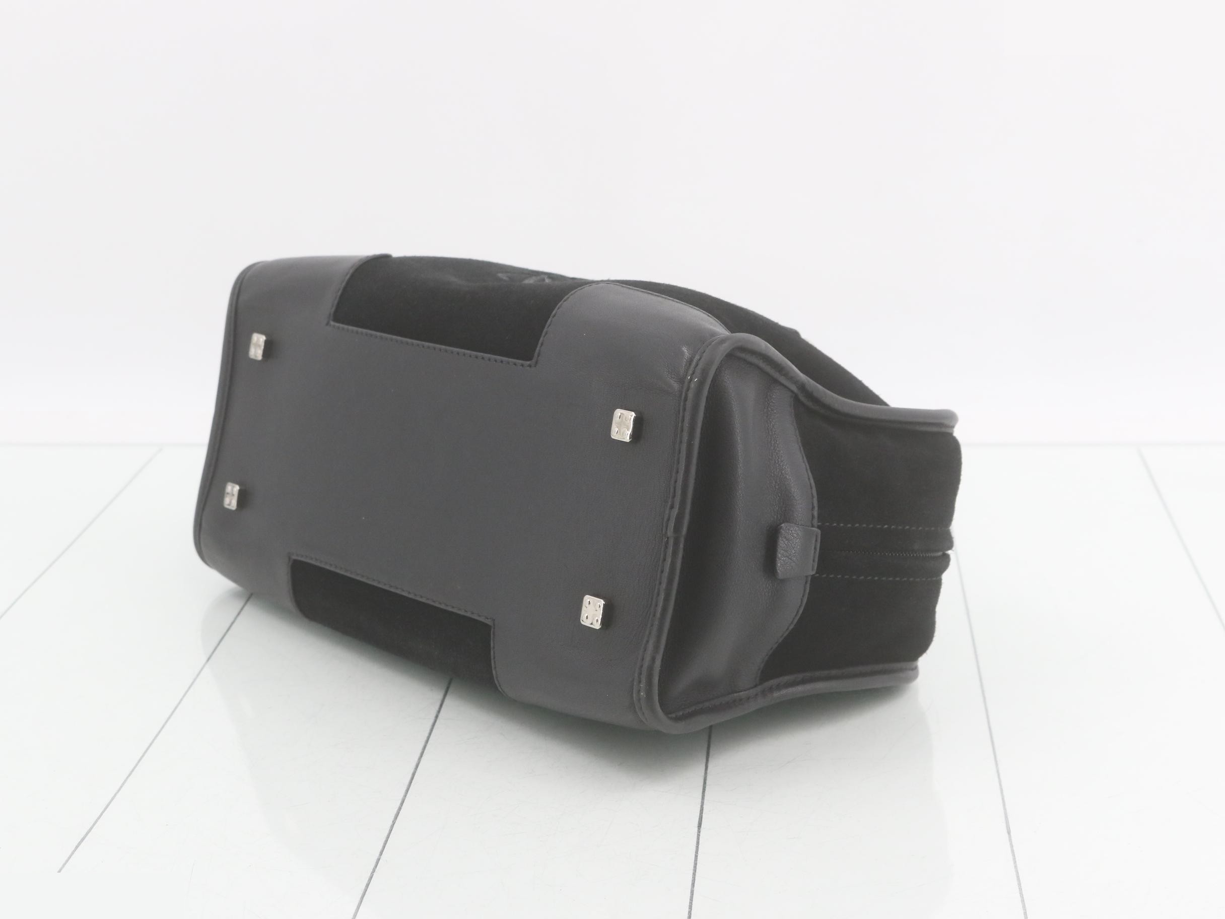 Amazona 28 Suede Black Large Logo — view 6