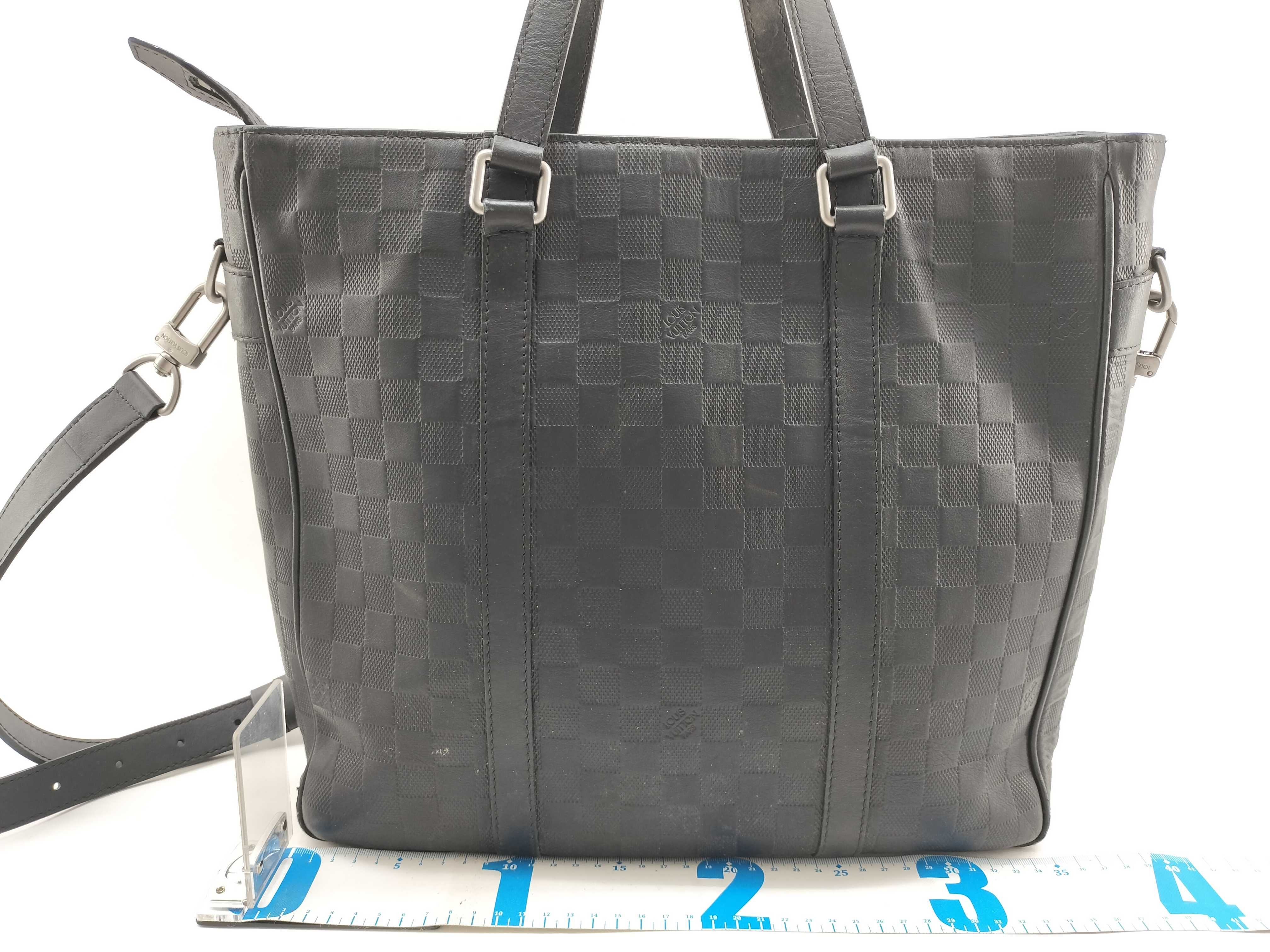 Damier Infini Tadao PM Tote Bag — view 2