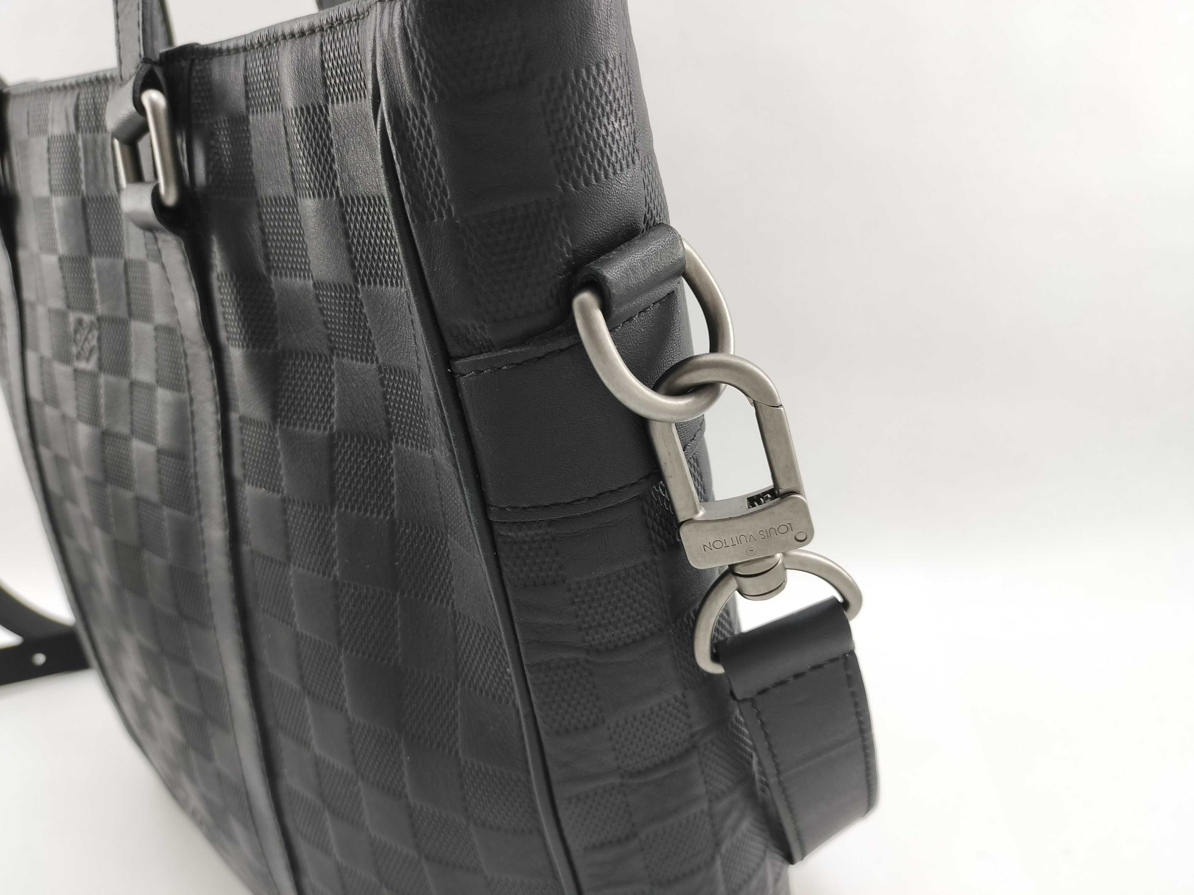 Damier Infini Tadao PM Tote Bag — view 3