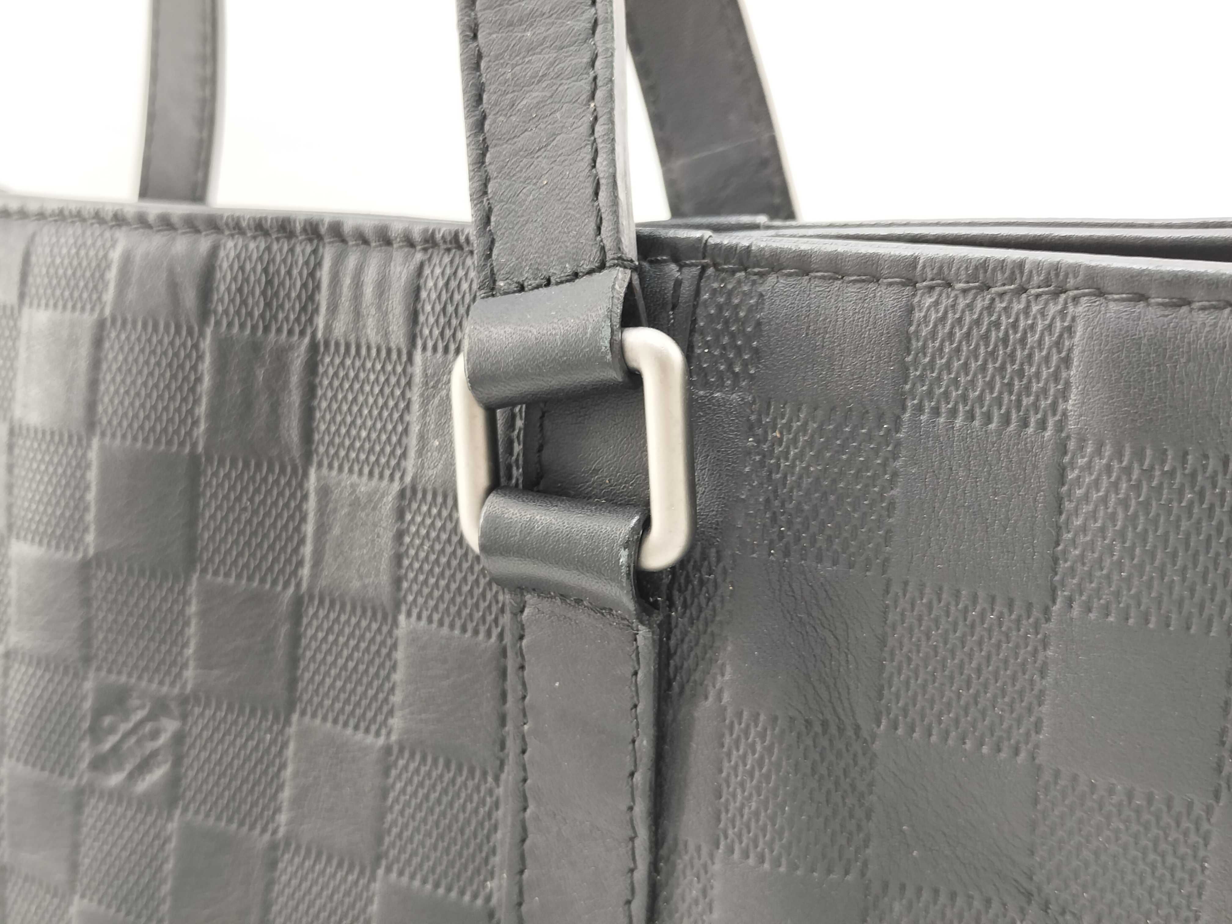 Damier Infini Tadao PM Tote Bag — view 4