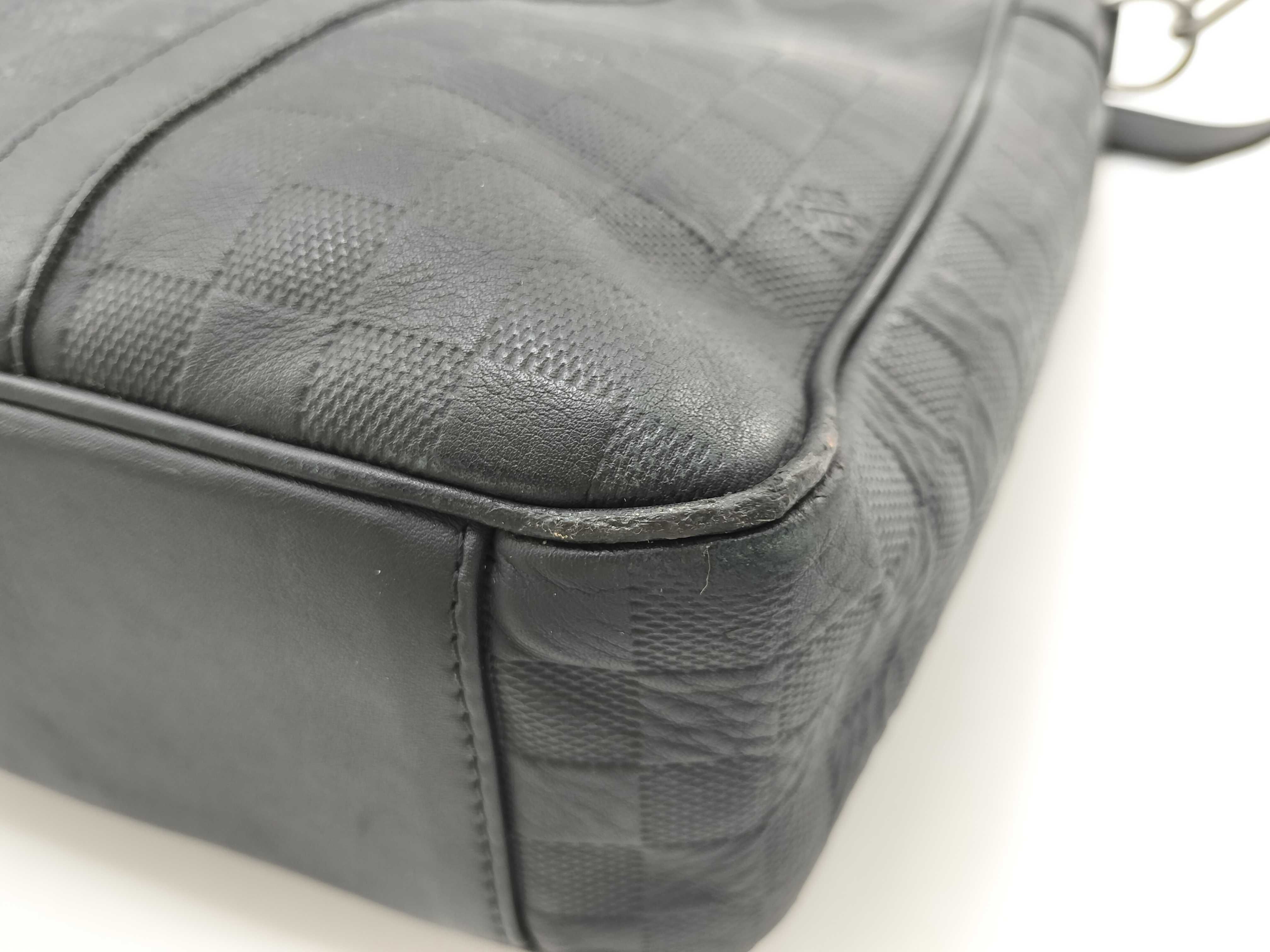 Damier Infini Tadao PM Tote Bag — view 7