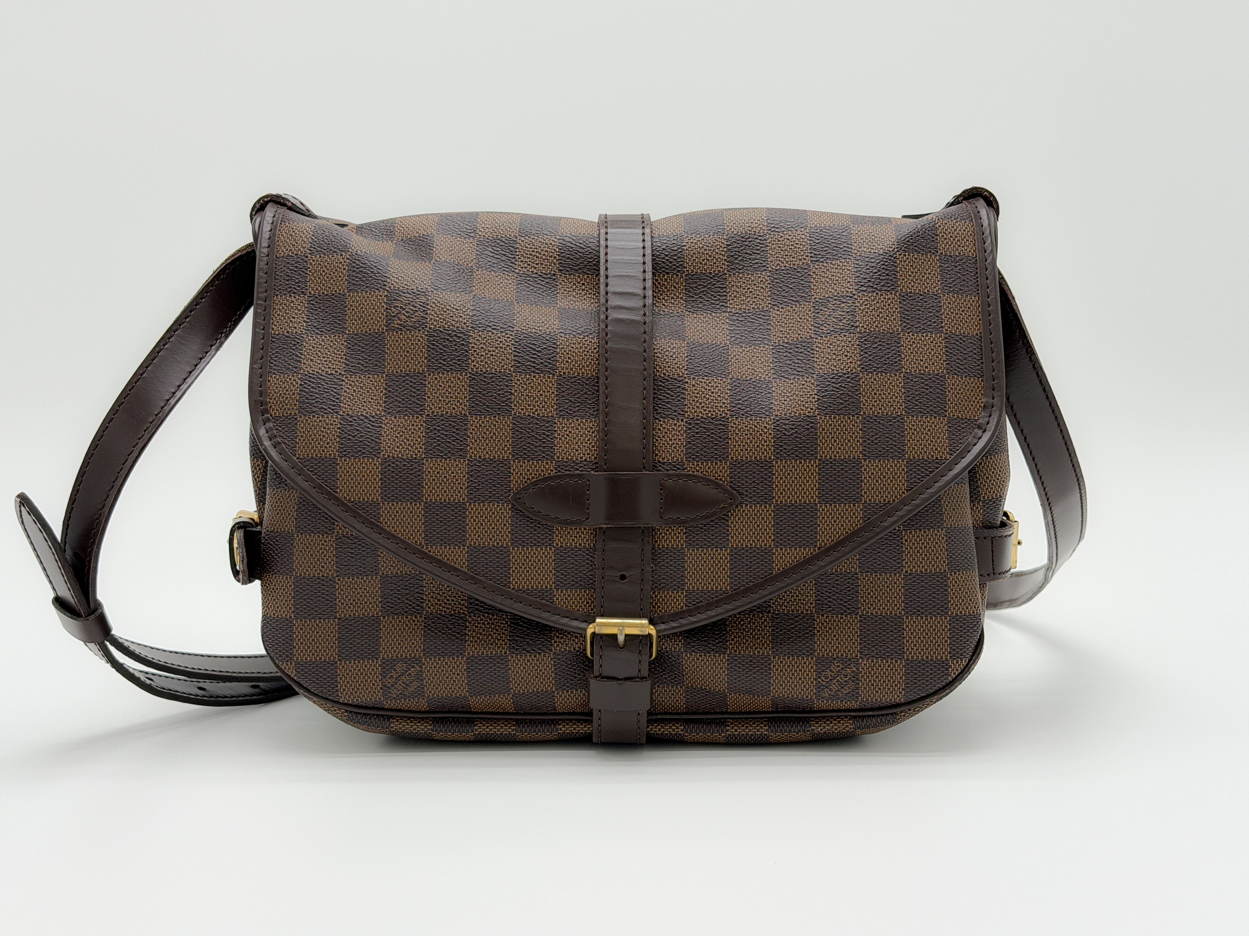 Damier N48081 Saumur 30 SP Order MB1026 Shoulder Bag — view 2