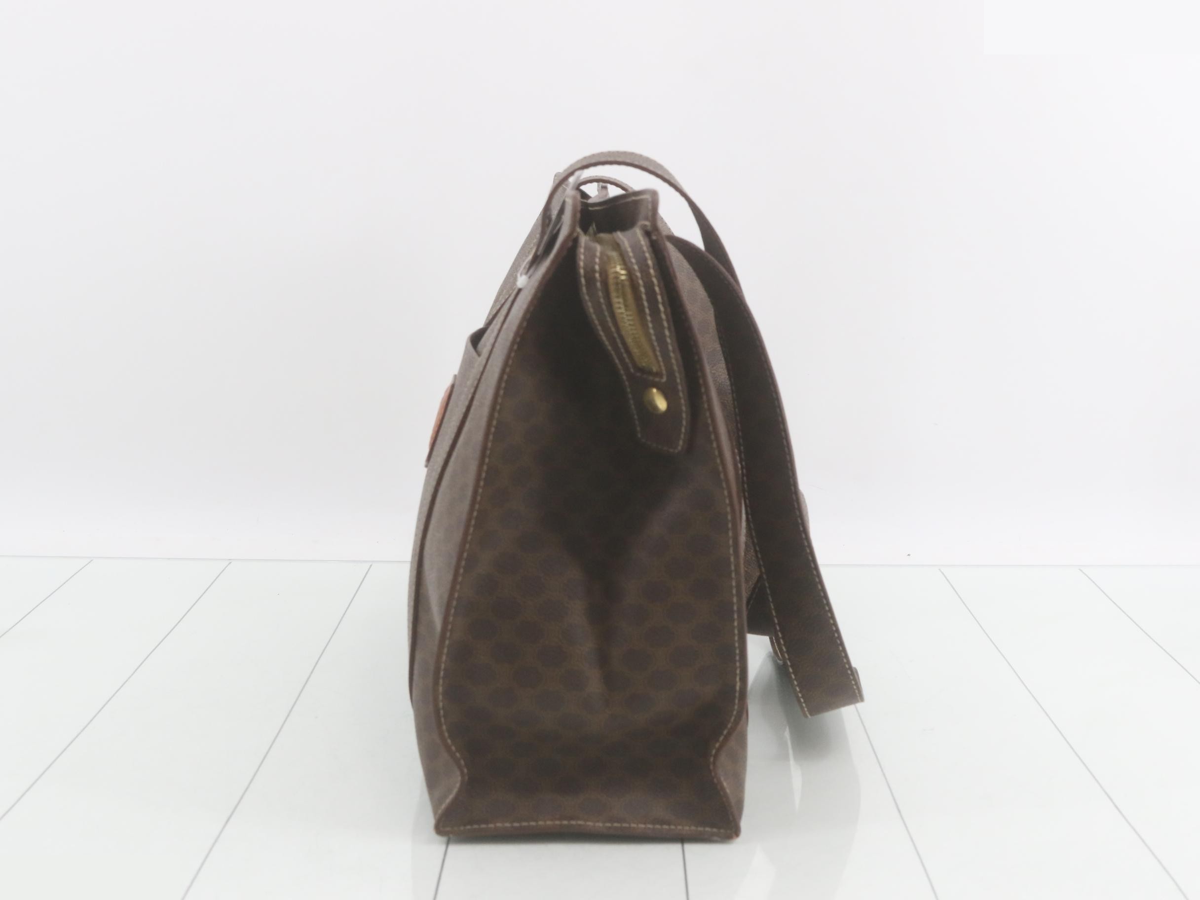 Macadam Logo Shopper Tote, Brown, 40 x 28 x 13 cm — view 3