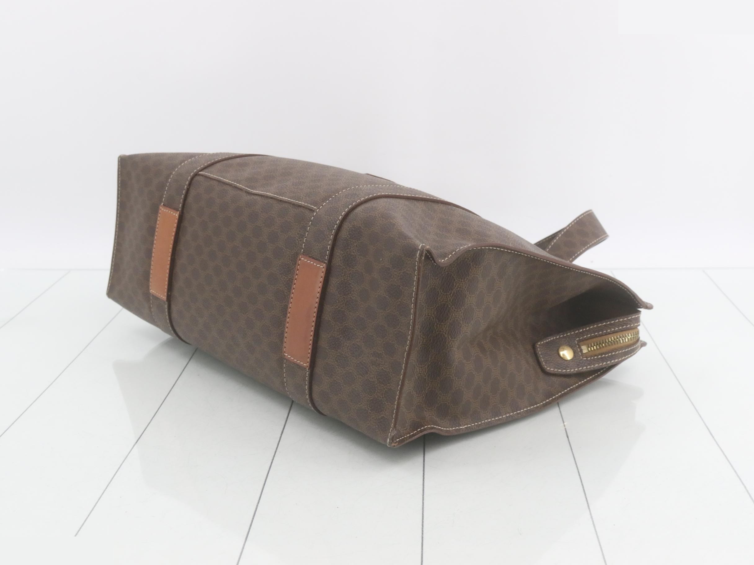 Macadam Logo Shopper Tote, Brown, 40 x 28 x 13 cm — view 6