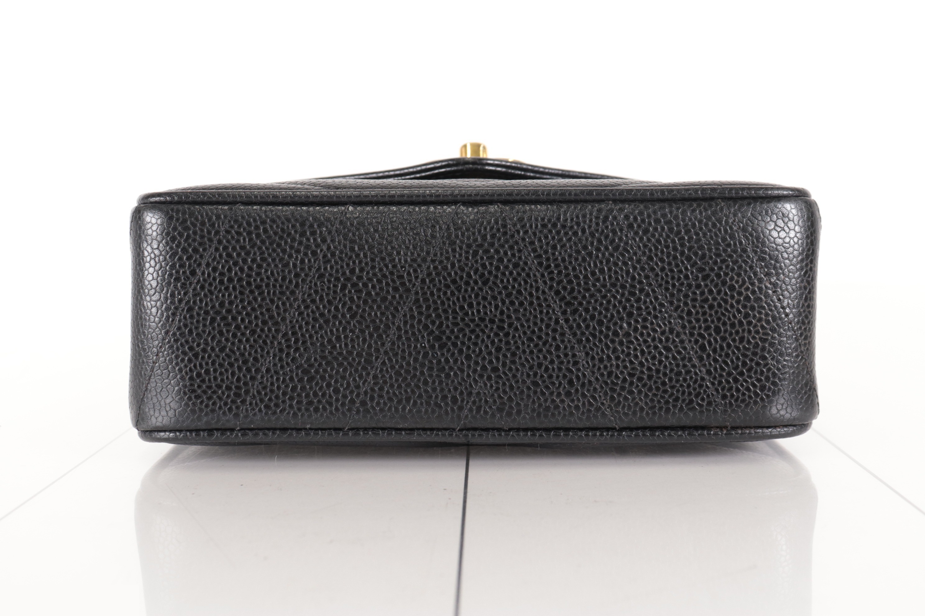 Chevron Caviar Mini Chain Shoulder Bag, Series 3 — view 6