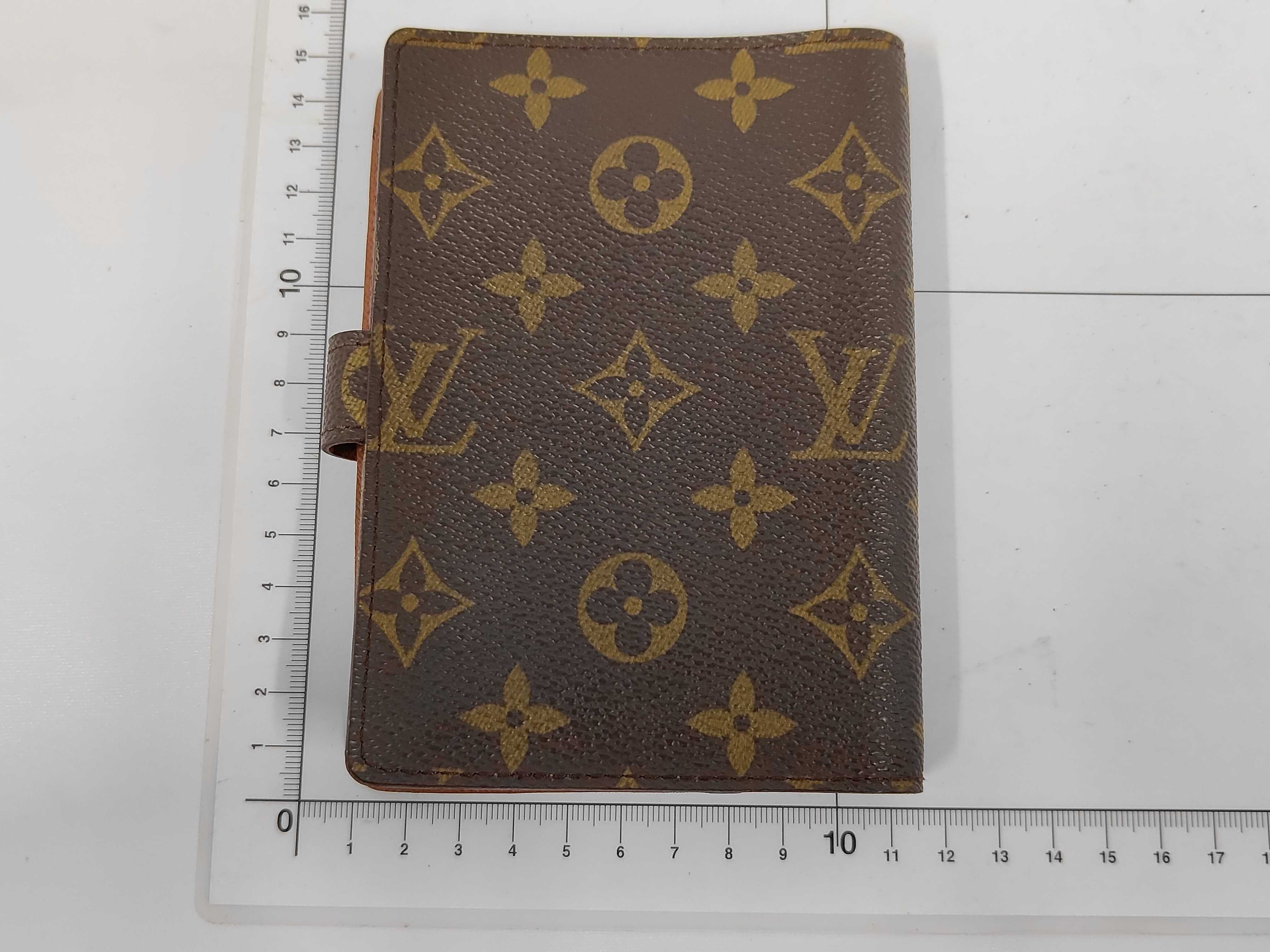 Monogram Agenda Card Case — view 2