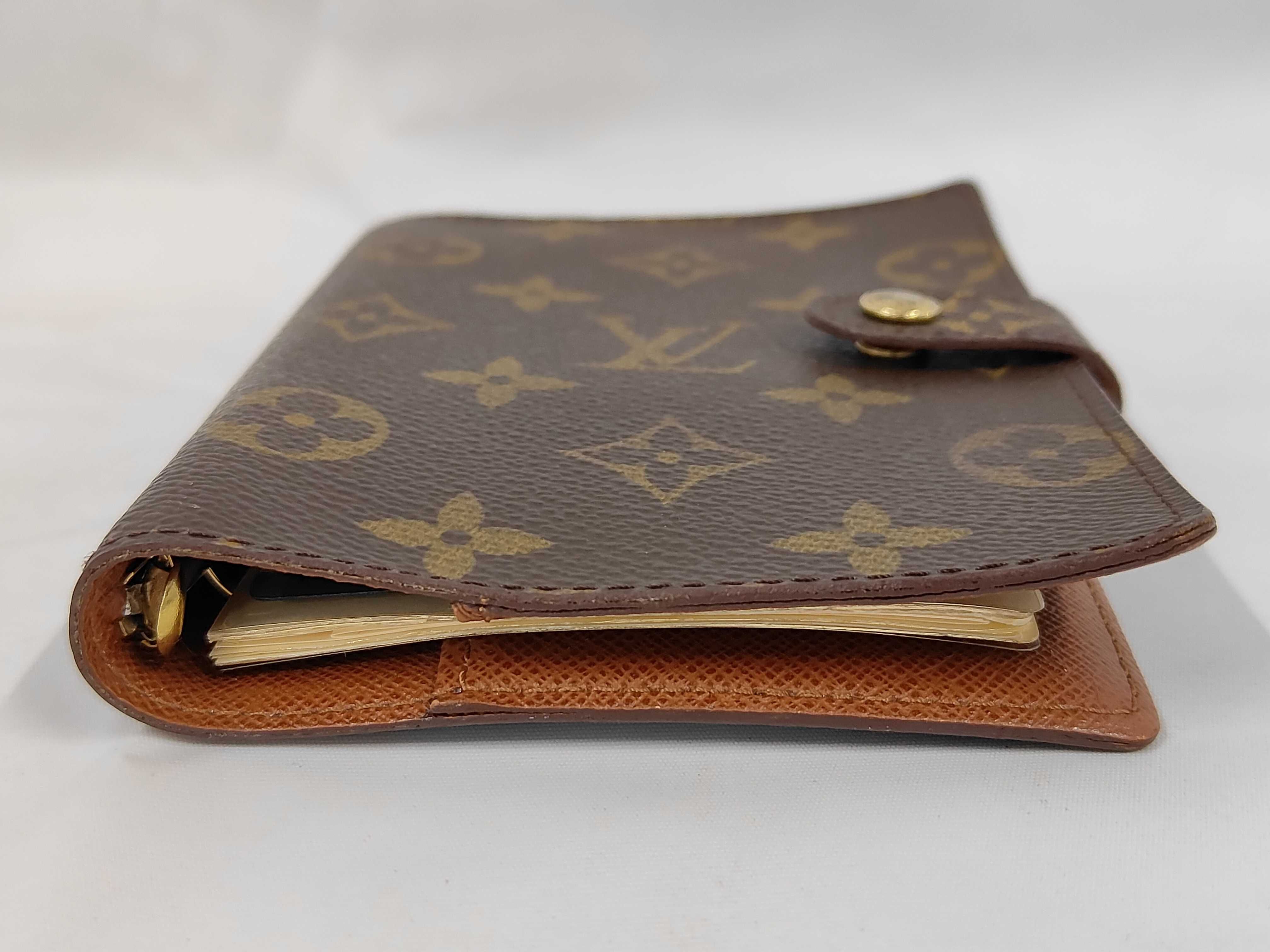 Monogram Agenda Card Case — view 4