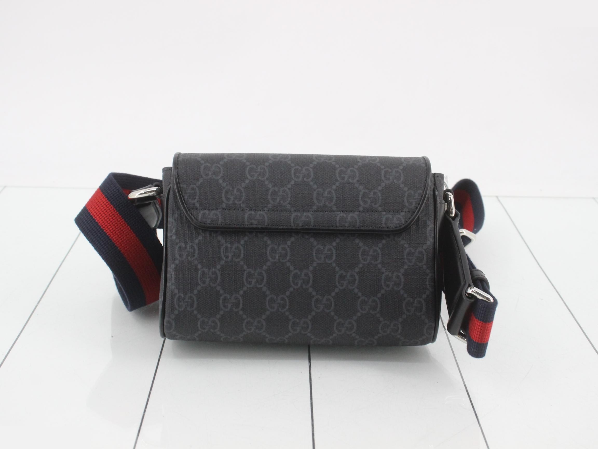 Unused GG Shoulder Bag with Sherry Strap — view 2