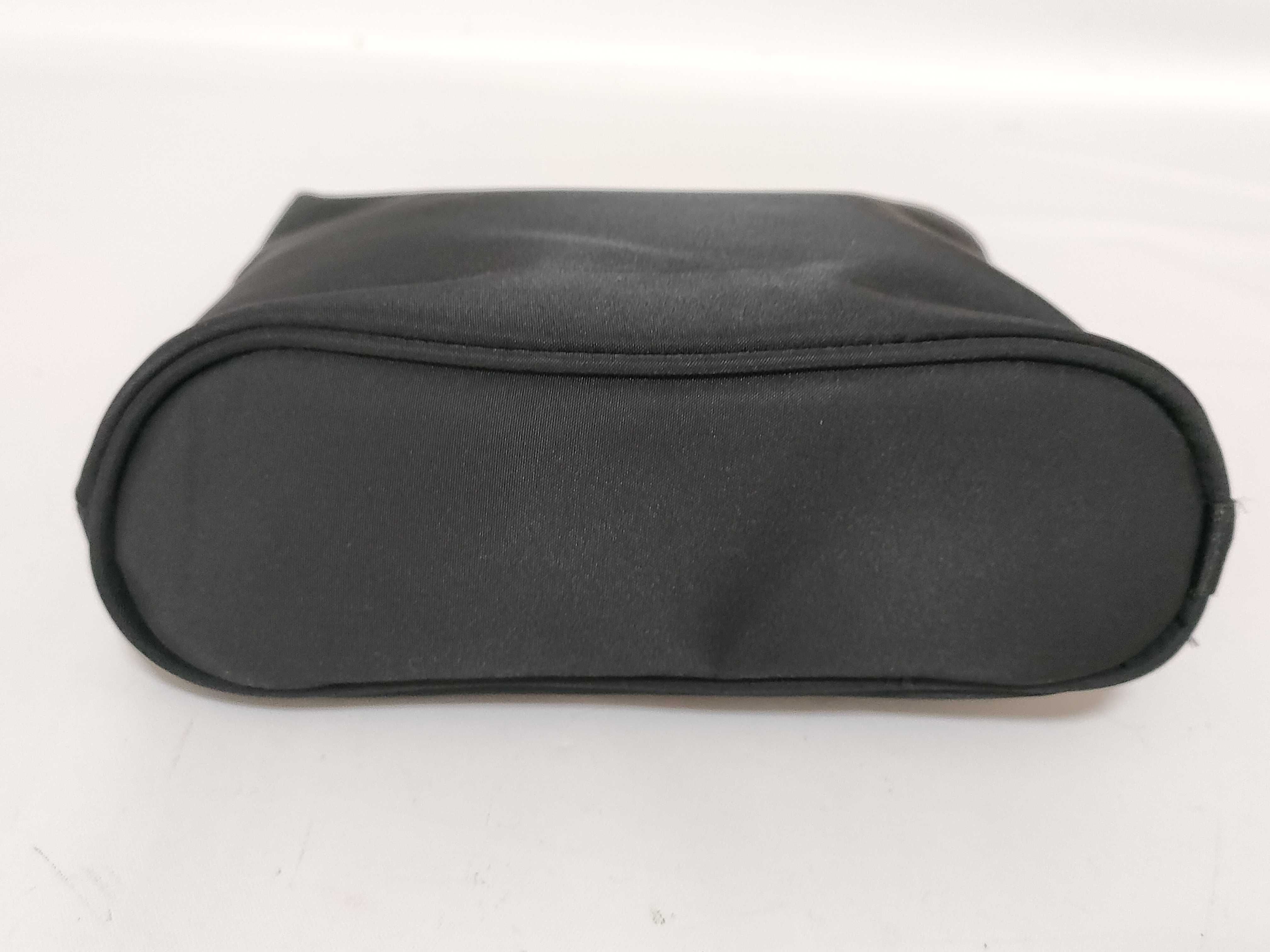 Mini Nylon Handbag, Black — view 7