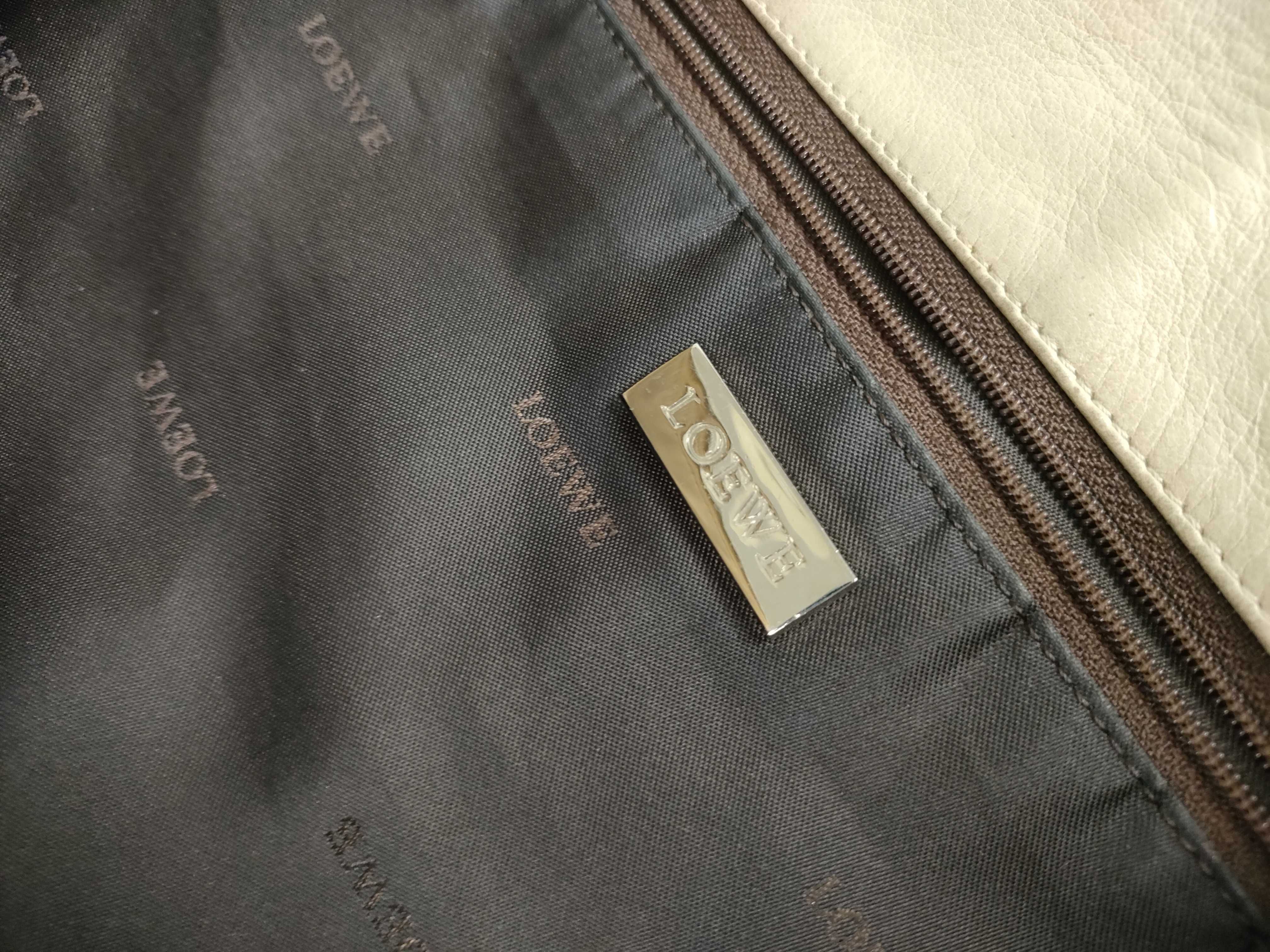 Nappa Leather One-Shoulder Anagram Shoulder Bag — view 11