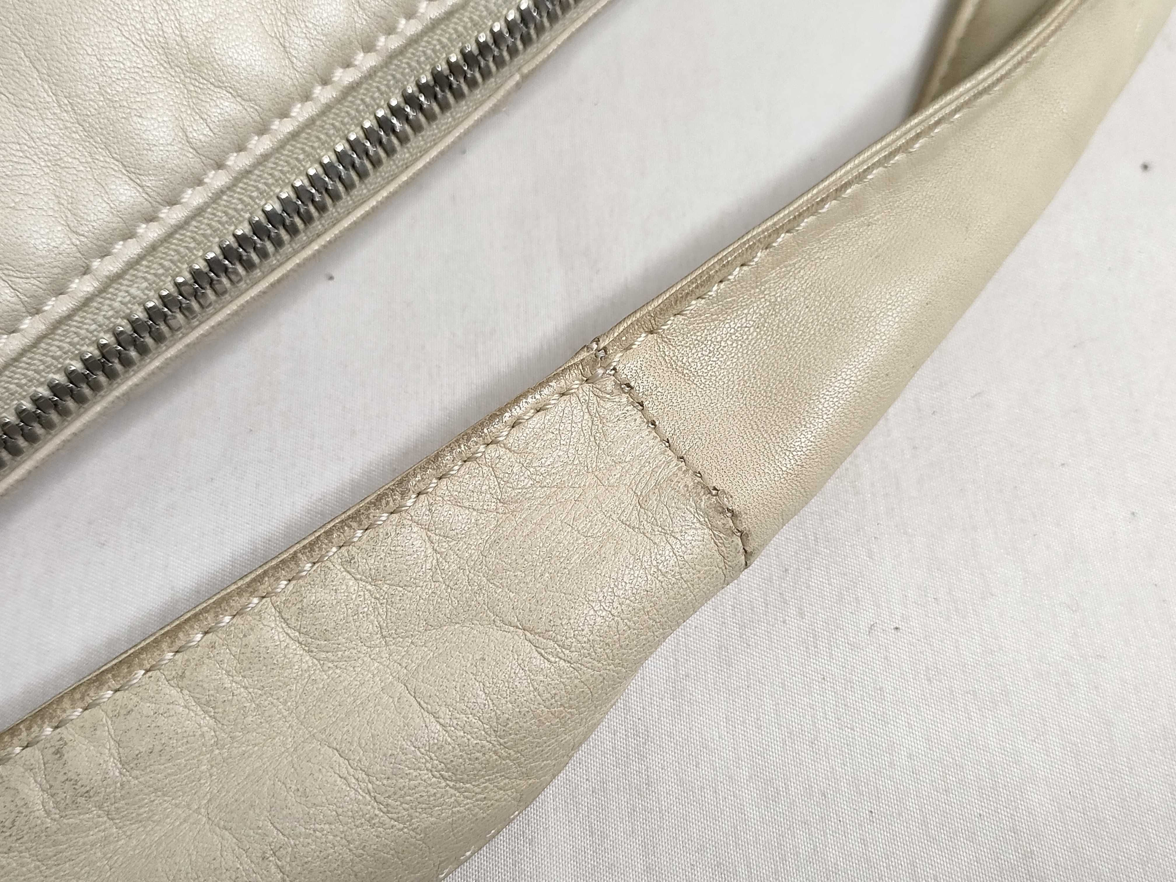 Nappa Leather One-Shoulder Anagram Shoulder Bag — view 4