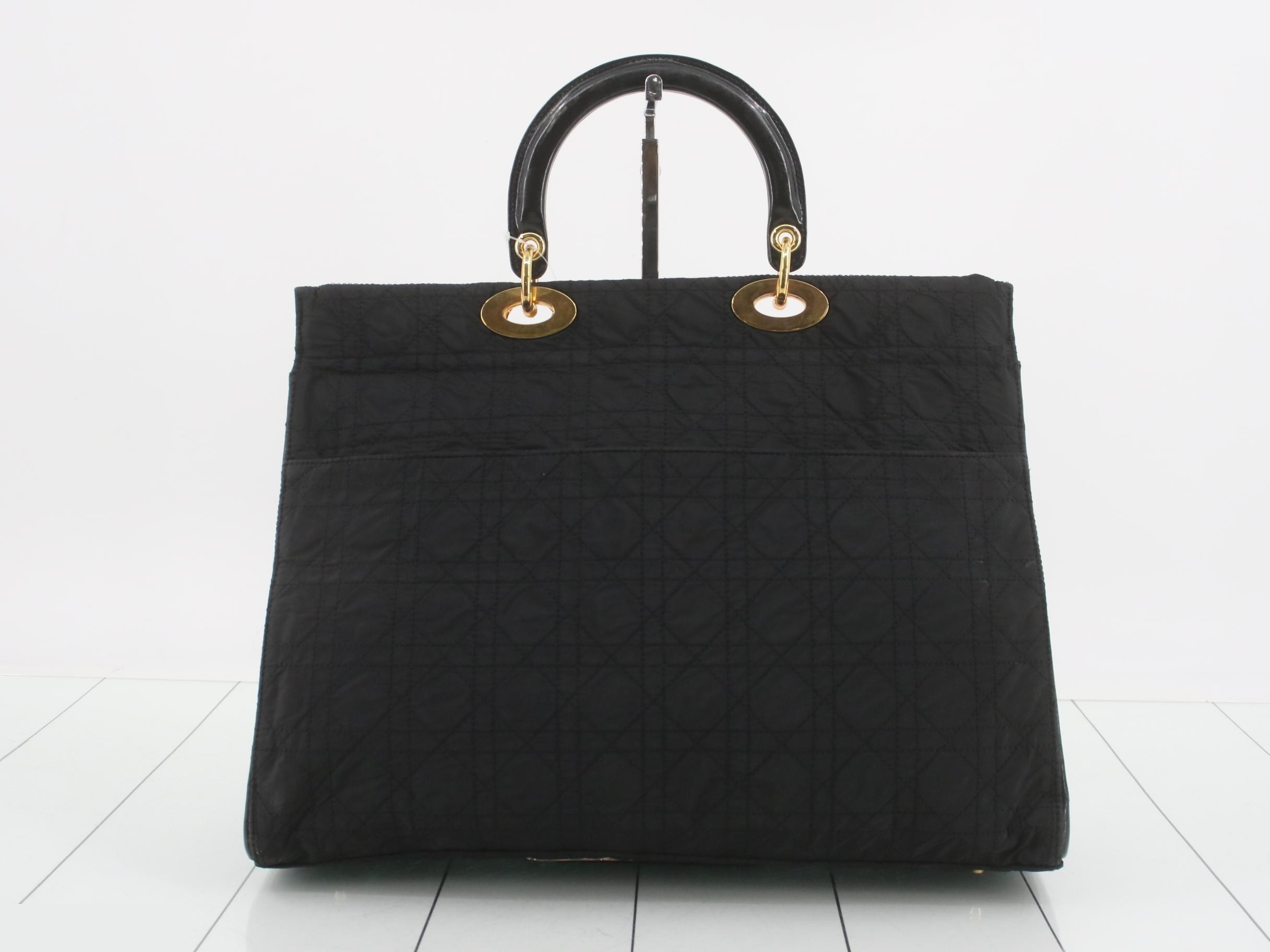Cannage Nylon 2-Way Shoulder/Handbag — view 2
