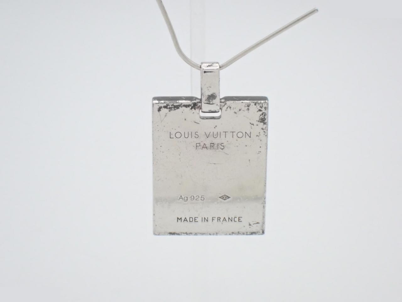 925 Top Damier Graphite Pendentif Damier 4 12.3g — view 2