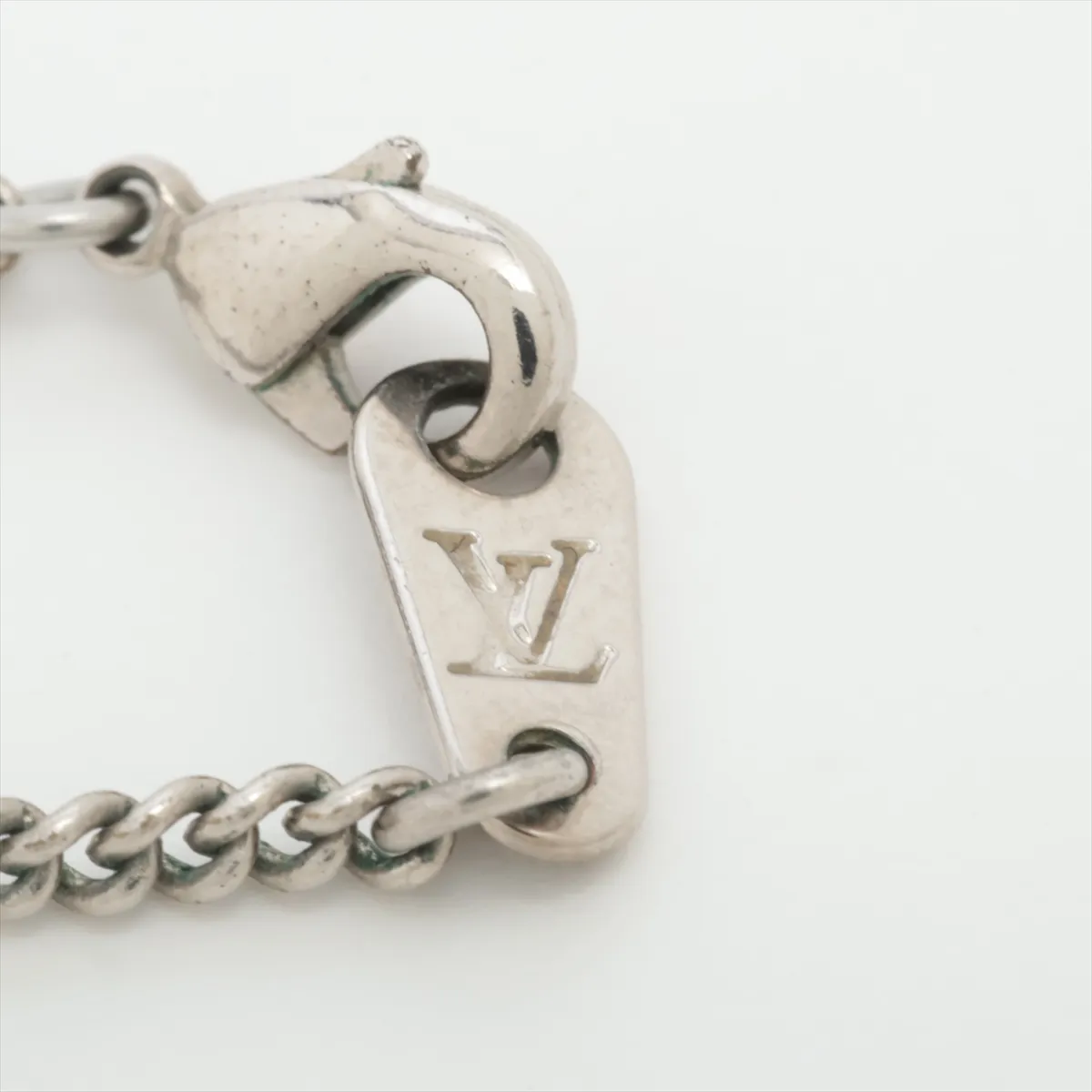 M63641 Collier Charms Monogram Eclipse DI0197 Necklace, Metal, Black. Shows signs of wear, — view 4