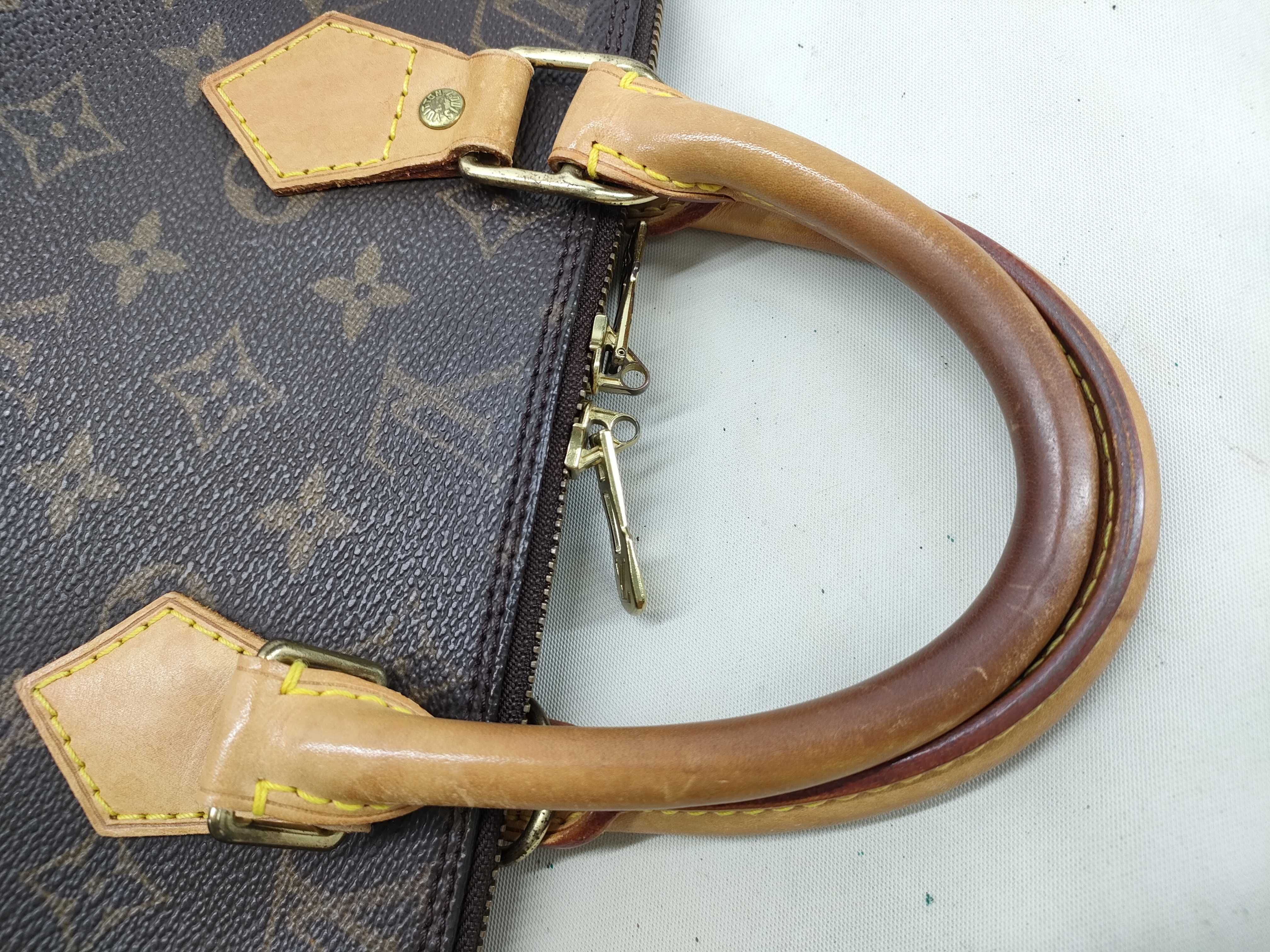 Monogram Louis Vuitton Alma Handbag — view 7