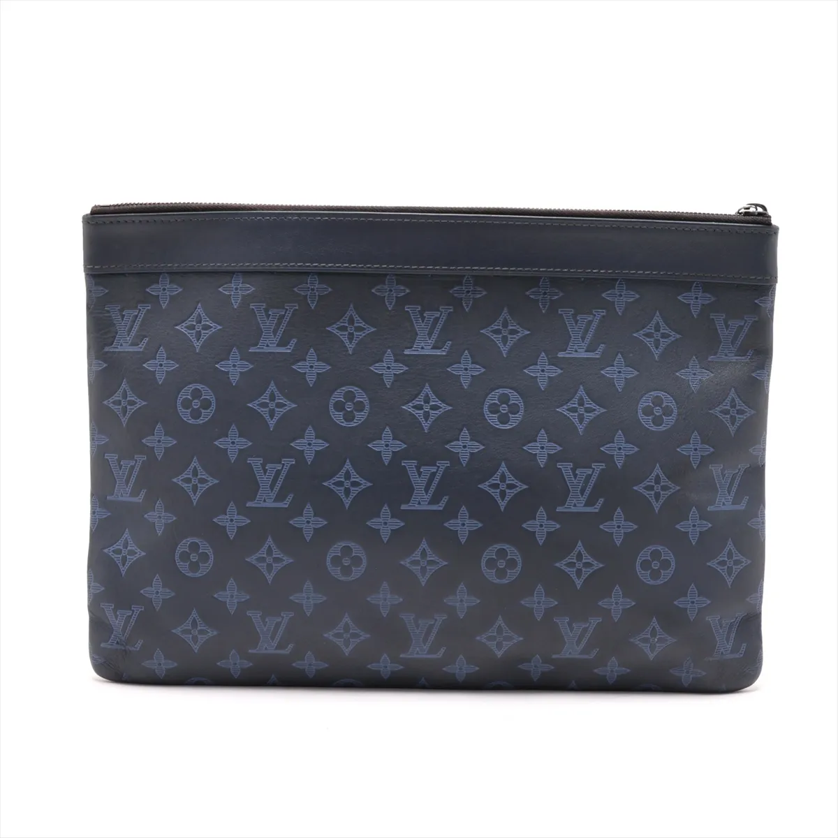 Monogram Shadow Pochette Discovery M80425 UB1201 Blue — view 2