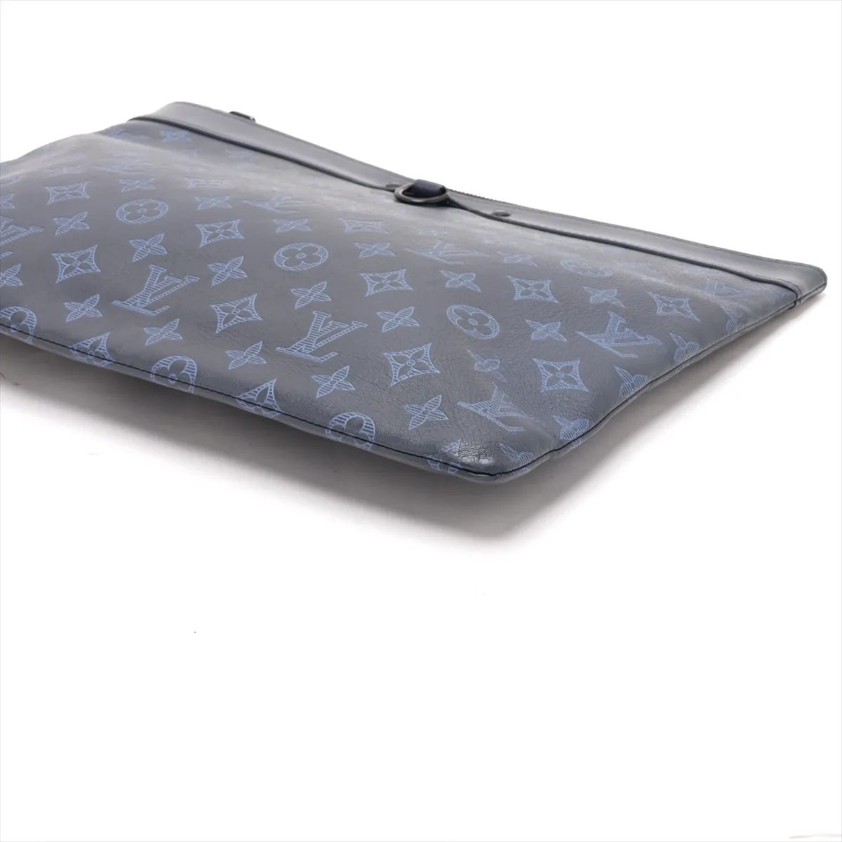 Monogram Shadow Pochette Discovery M80425 UB1201 Blue — view 3