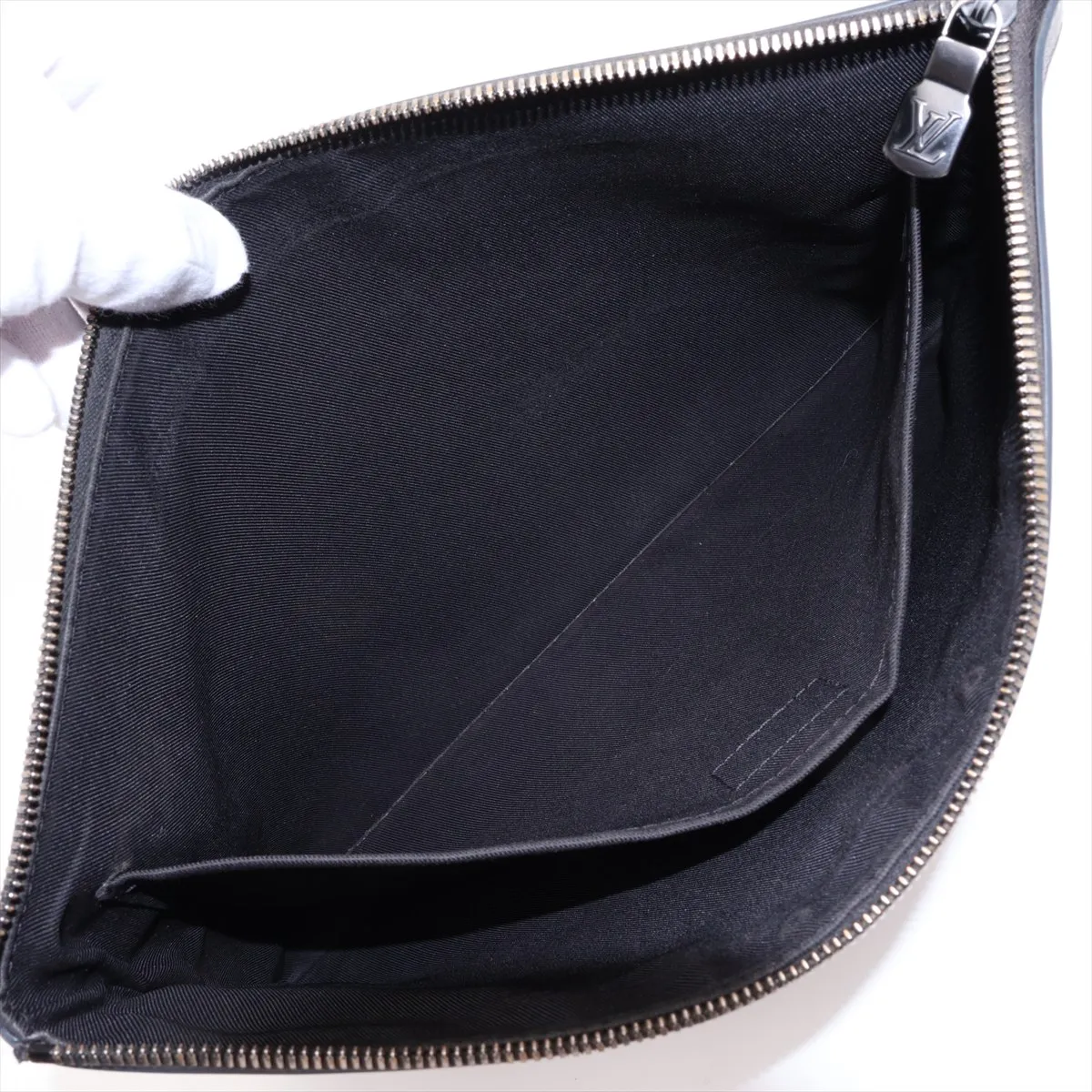 Monogram Shadow Pochette Discovery M80425 UB1201 Blue — view 5