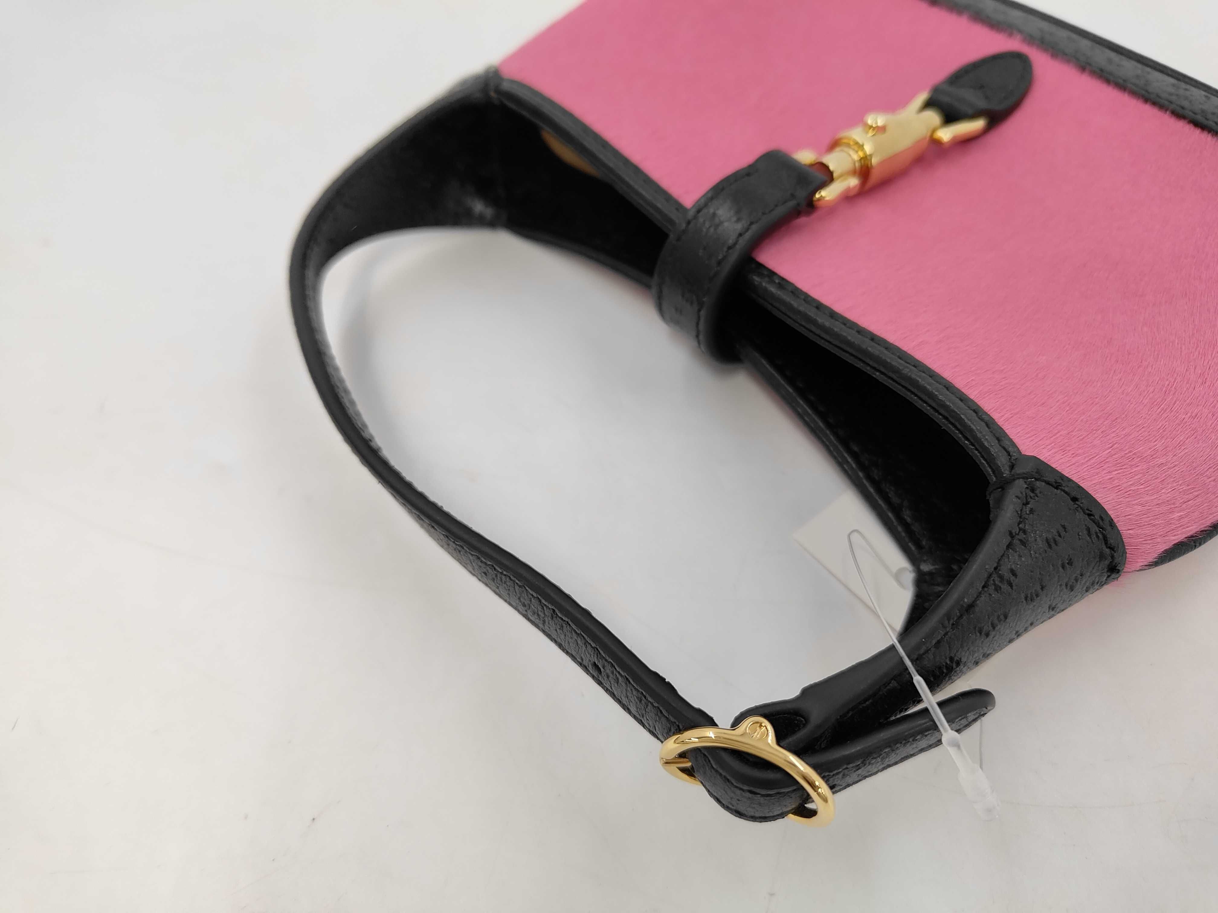 Jackie 1961 Calf Hair x Leather Handbag — view 3