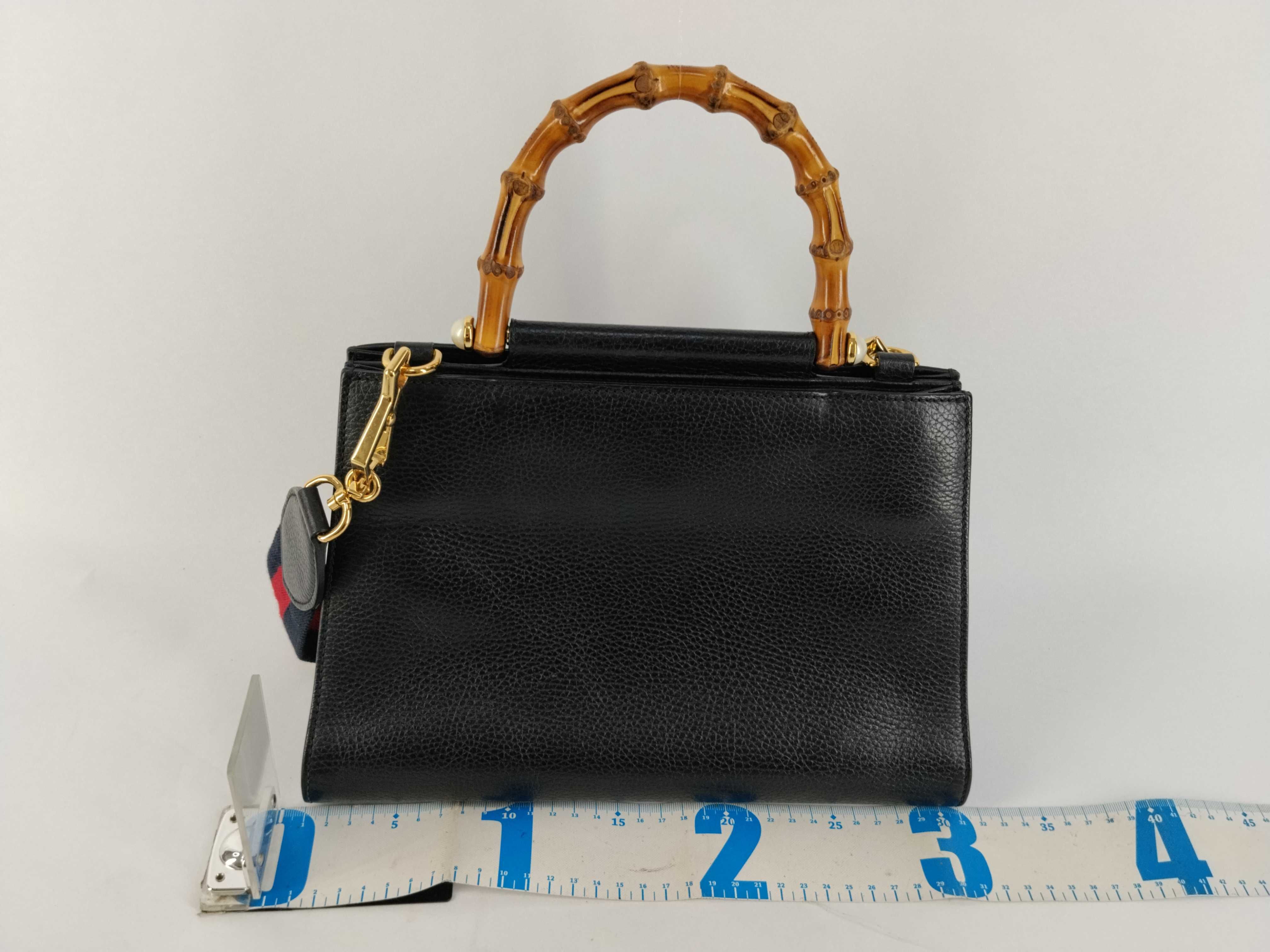 Bamboo Handbag, 2-way Shoulder Bag, Bamboo 459076 Handbag — view 2